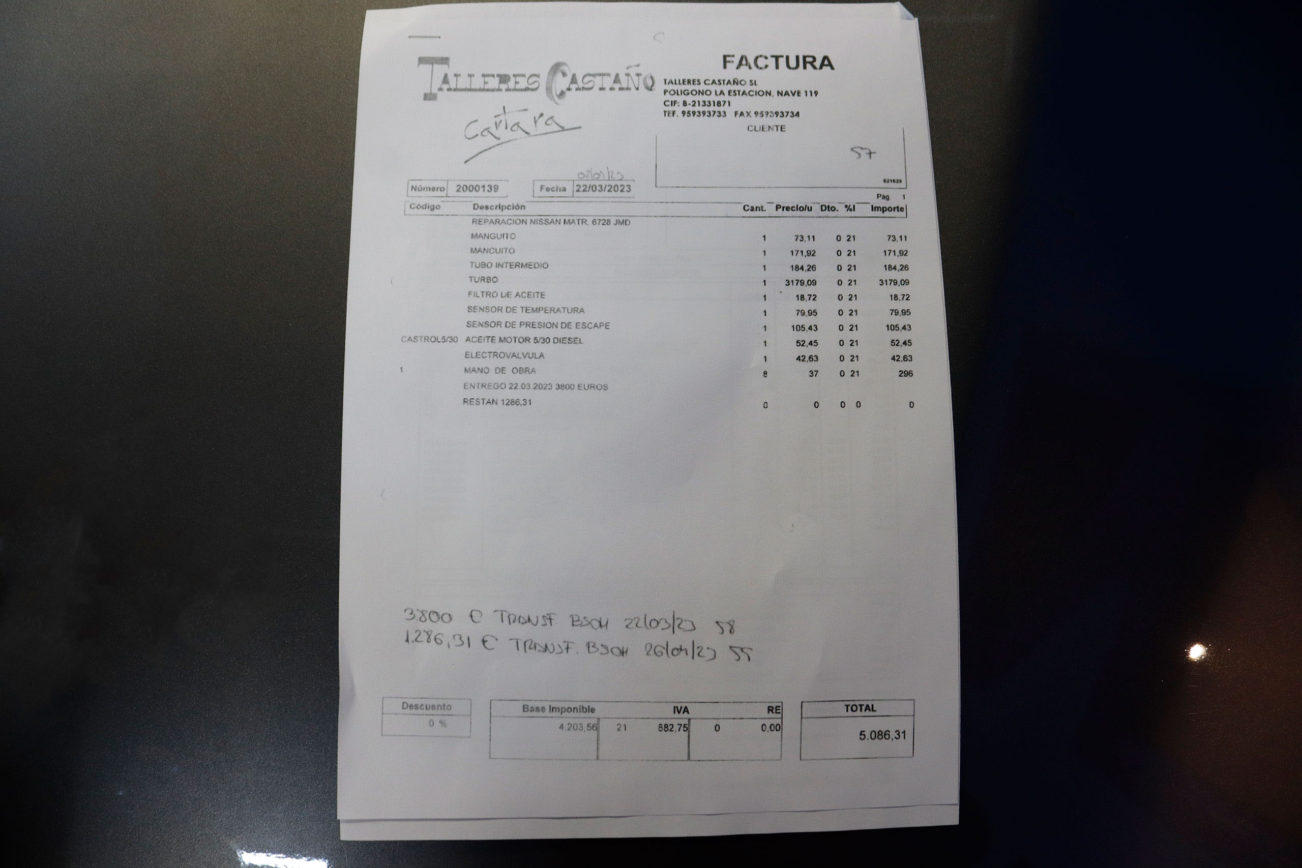 Nissan Navara 2.3 DCI Doble Cabina 4X4 163cv 4P # BOLA REMOLQUE foto 23