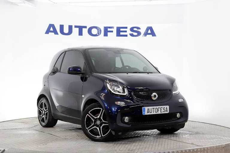Smart Fortwo COUPE 0.9 Prime 90cv Auto 3P S/S # NAVY, TECHO PANORAMICO, PARKTRONIC foto 3