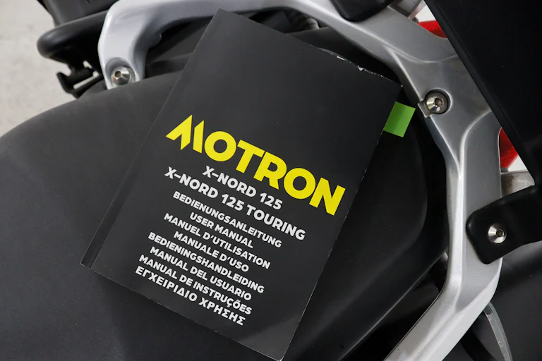 MOTRON Motorrad X-Nord 125 Touring 13cv foto 17