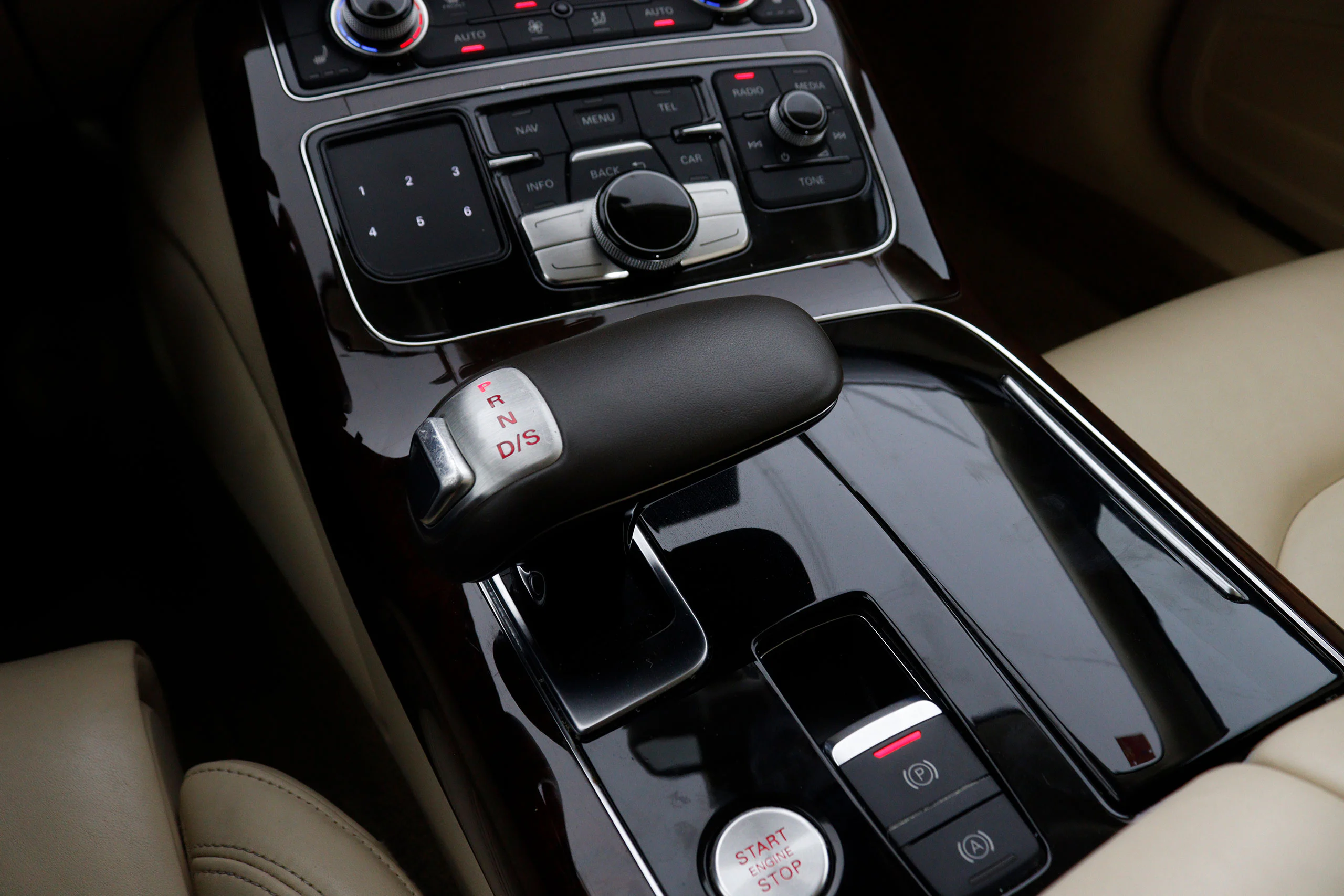 Audi A8 3.0 TDI Quattro 250cv Auto 4P S/S # NAVY, CUERO, BIXENON, PARKTRONIC - Foto 22