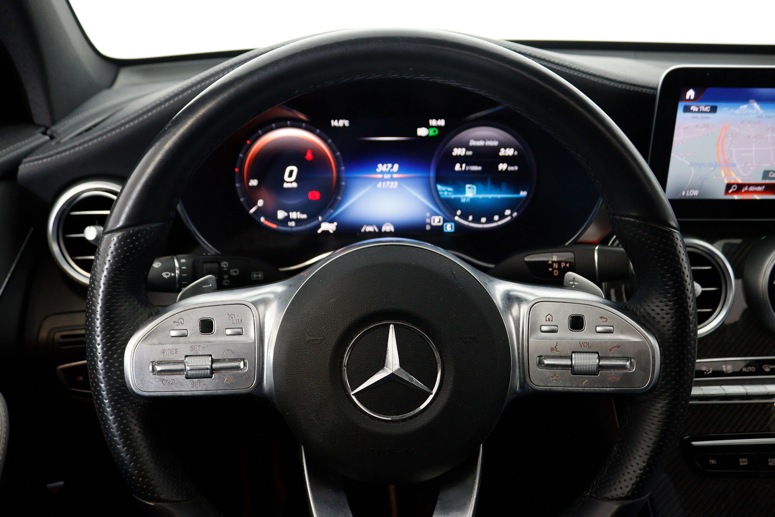 Mercedes-benz GLC 300 D 4Matic 245cv Auto 5P # IVA DEDUCIBLE, NAVY, CUERO, TECHO ELECTRICO PANORAMICO, FAROS LED, CAMARA 360 - Foto 19
