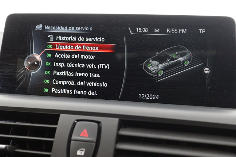 BMW 120 120I M-Sport 177cv Auto 3P S/S # NAVY, CUERO, TECHO ELECTRICO, FAROS LED foto 26