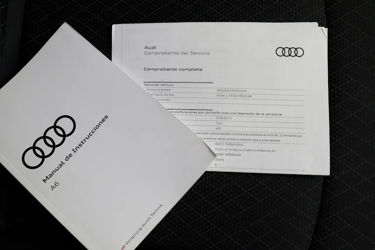 Audi A6 50 3.0 TDI Quattro Design 285cv Auto 4P S/S # IVA DEDUCIBLE, NAVY, FAROS LED foto 29