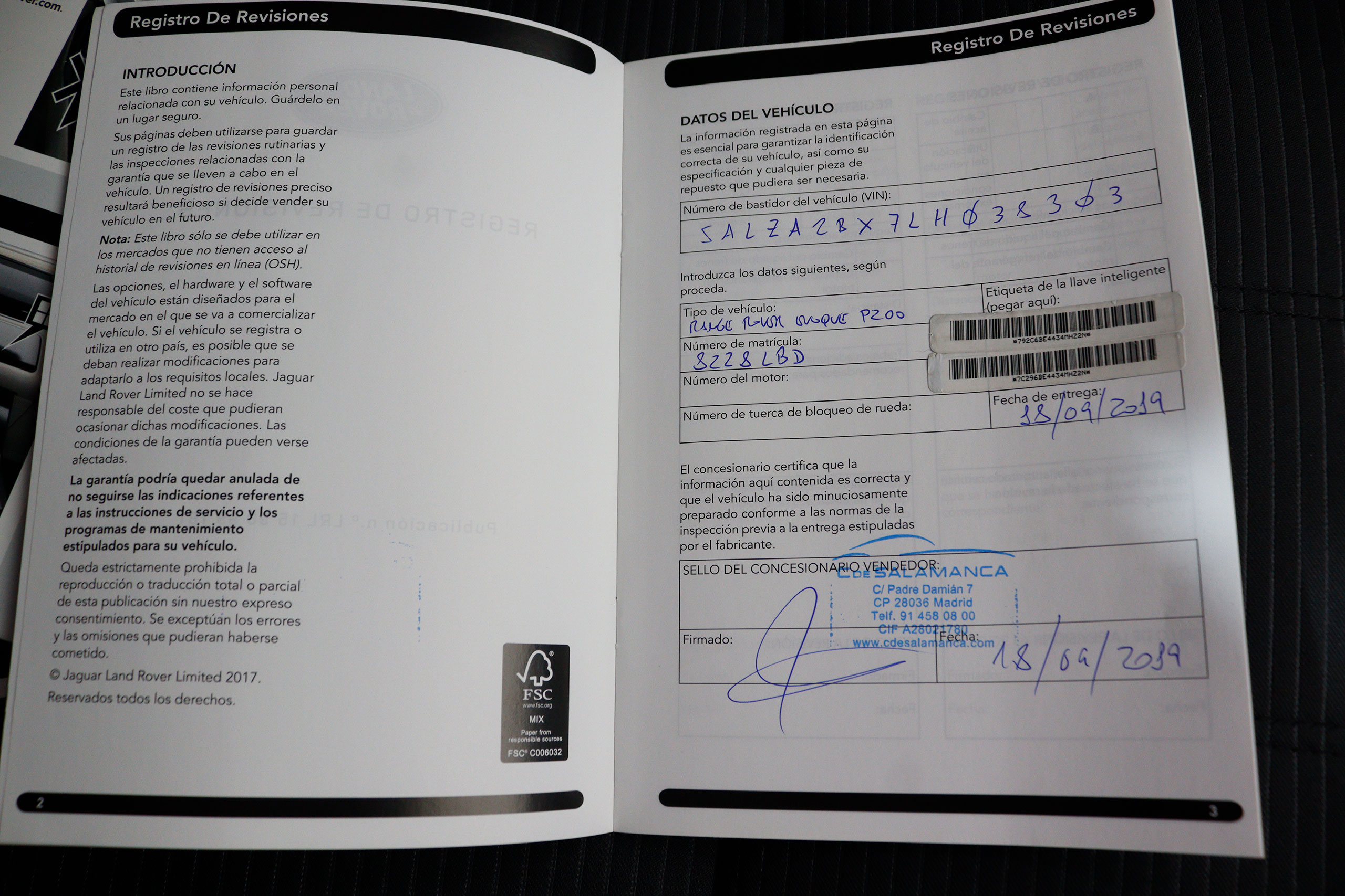 Land Rover Range Rover Evoque 2.0 P200 MHEV Micro Hibrido 4X4 200cv Auto 5P S/S # IVA DEDUCIBLE, FAROS LED, PARKTRONIC foto 27