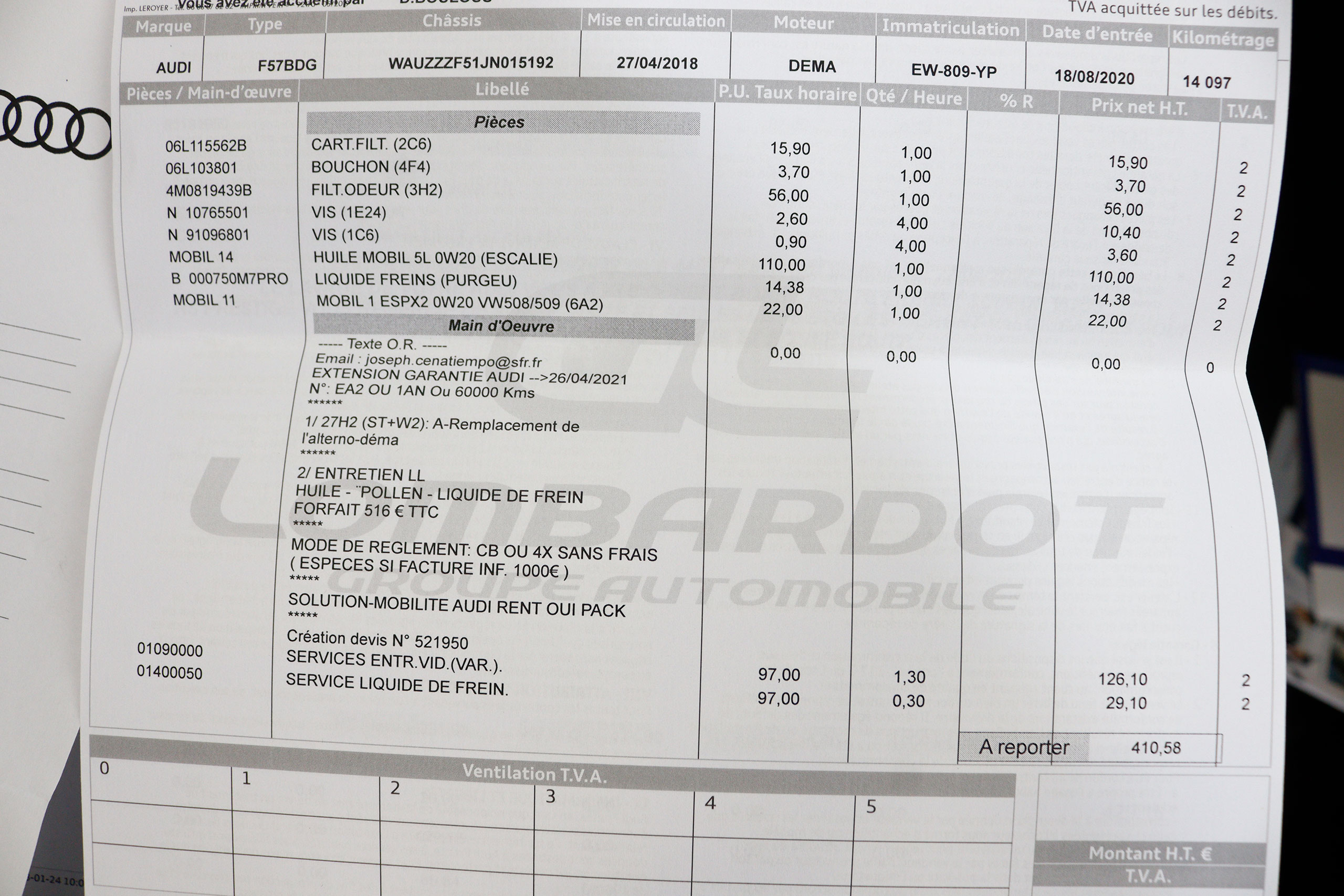 Audi A5 Cabrio 2.0 TFSI MHEV 190cv S-Tronic S-Line 2P S/S # NAVY, FAROS LED, PARKTRONIC foto 33