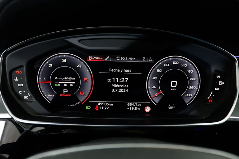 Audi A8 50 TDI Quattro Triptronic 286cv Auto 4P # IVA DEDUCIBLE, NAVY, CUERO, FAROS LED foto 18
