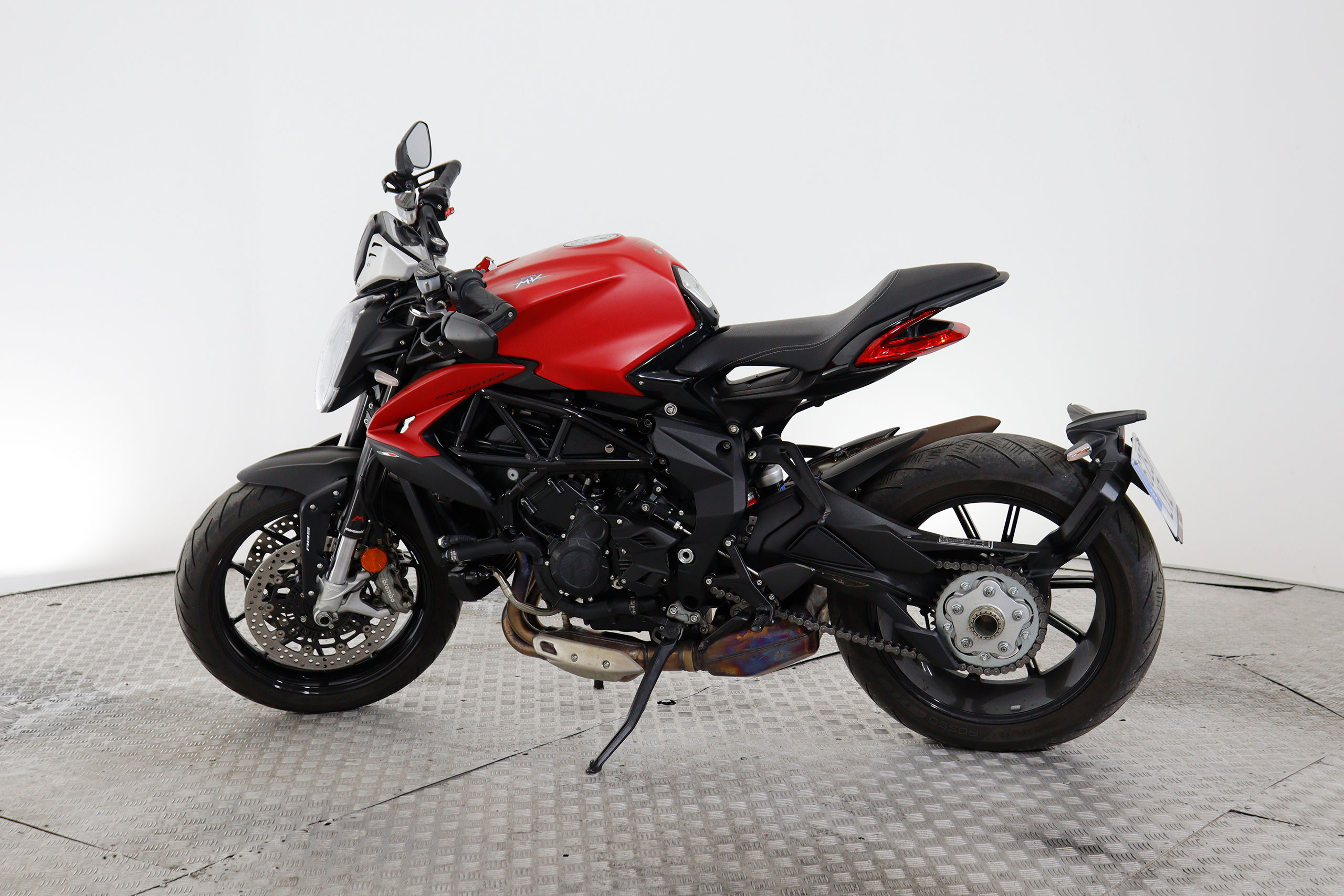 MV Dragster Dragster 800 Rosso 112cv ABS  # GARANTIA FAB 07/2025,MANTENEDOR DE BATERIA foto 3