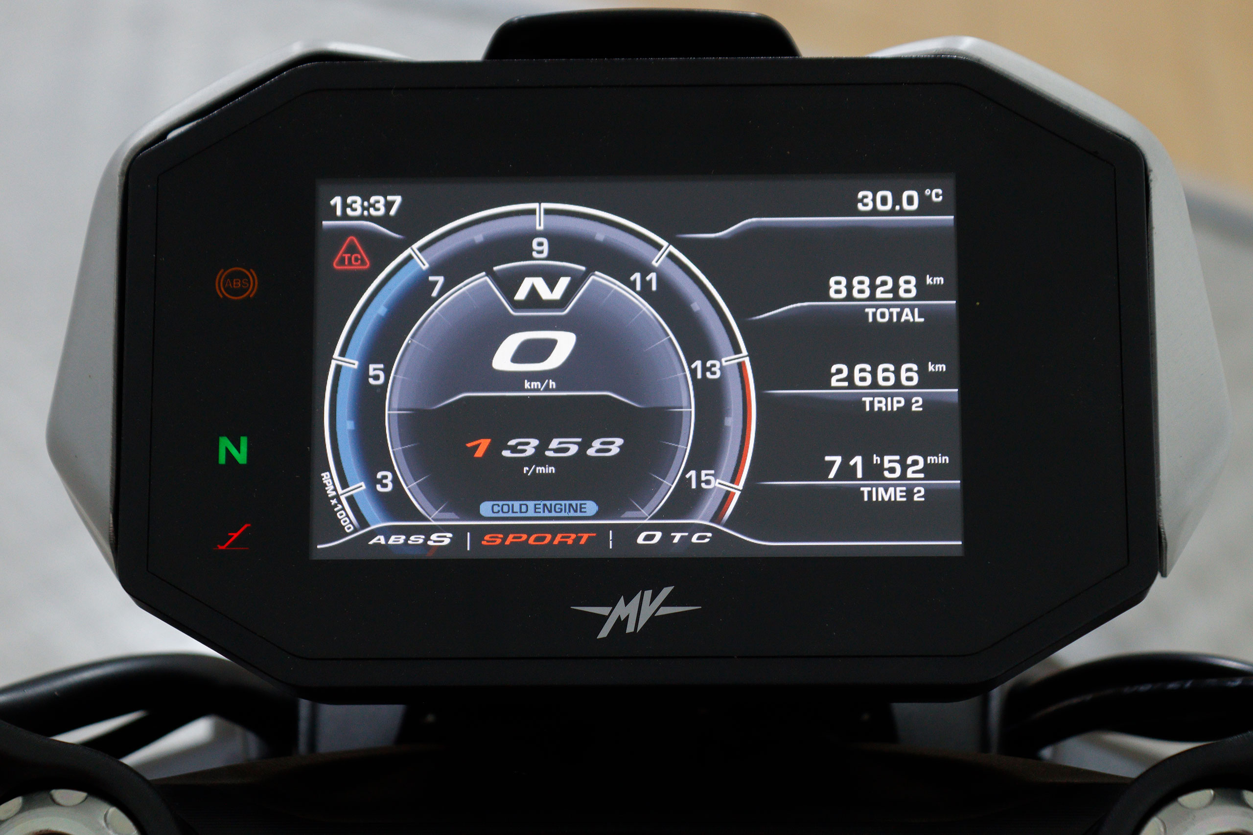 MV Dragster Dragster 800 Rosso 112cv ABS  # GARANTIA FAB 07/2025,MANTENEDOR DE BATERIA foto 18