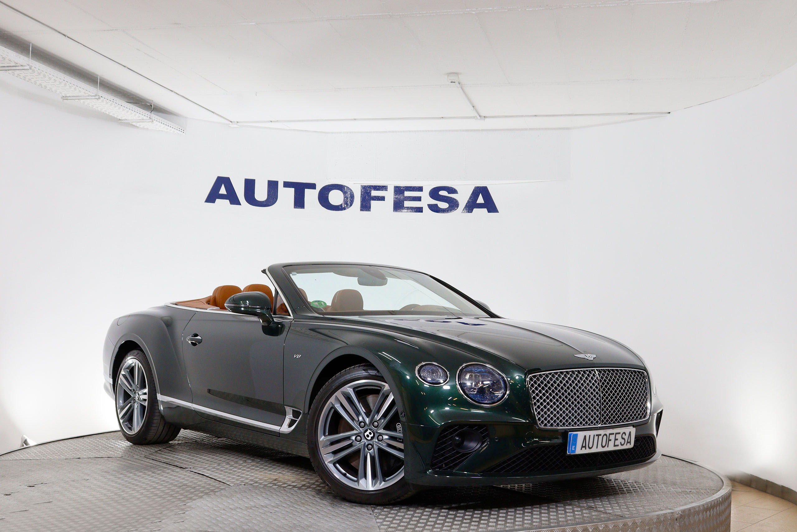 Bentley Continental GT 4.0 V8 Convertible Cabrio 549cv Auto 2P 4WD S/S # NAVY, CUERO foto 3