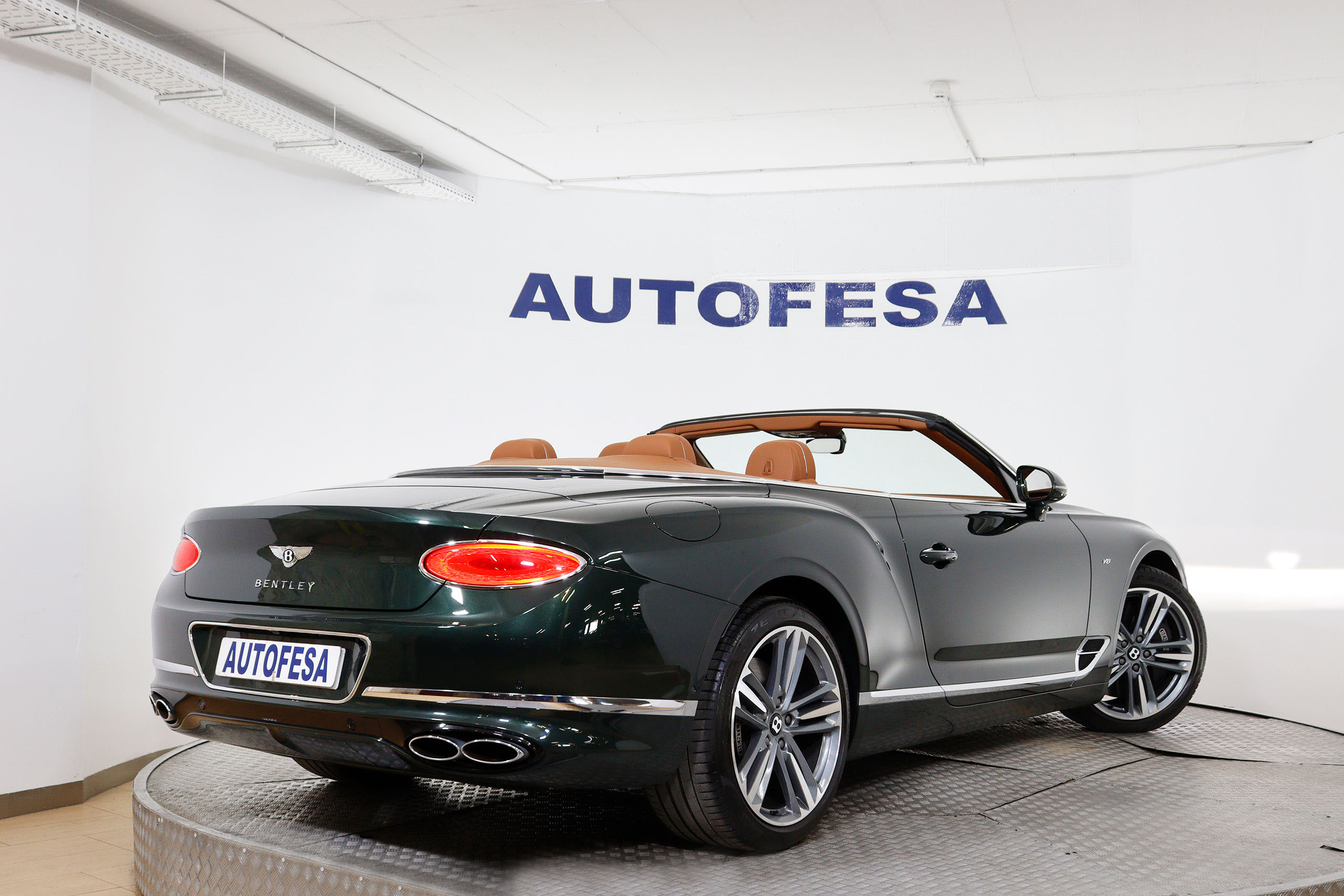 Bentley Continental GT 4.0 V8 Convertible Cabrio 549cv Auto 2P 4WD S/S # NAVY, CUERO foto 10