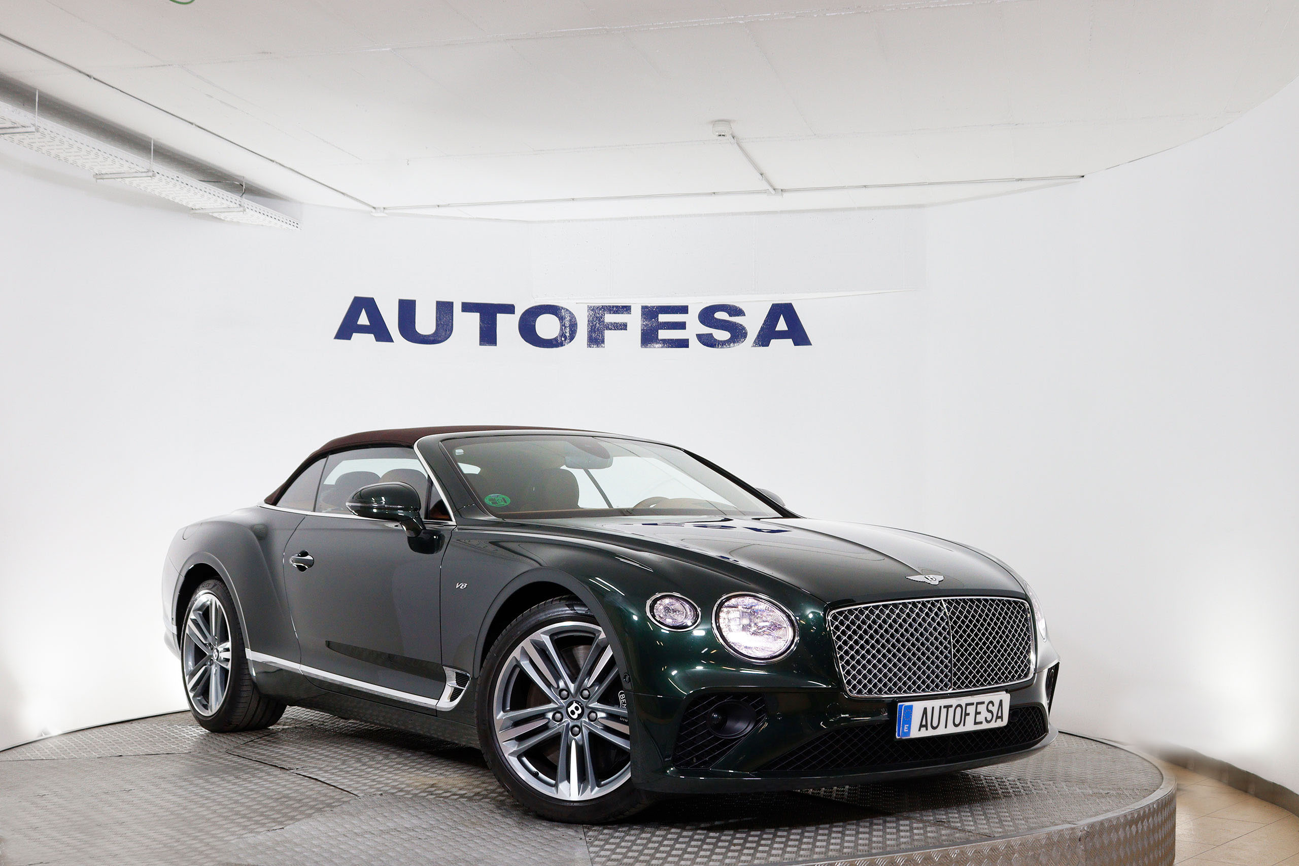 Bentley Continental GT 4.0 V8 Convertible Cabrio 549cv Auto 2P 4WD S/S # NAVY, CUERO foto 9