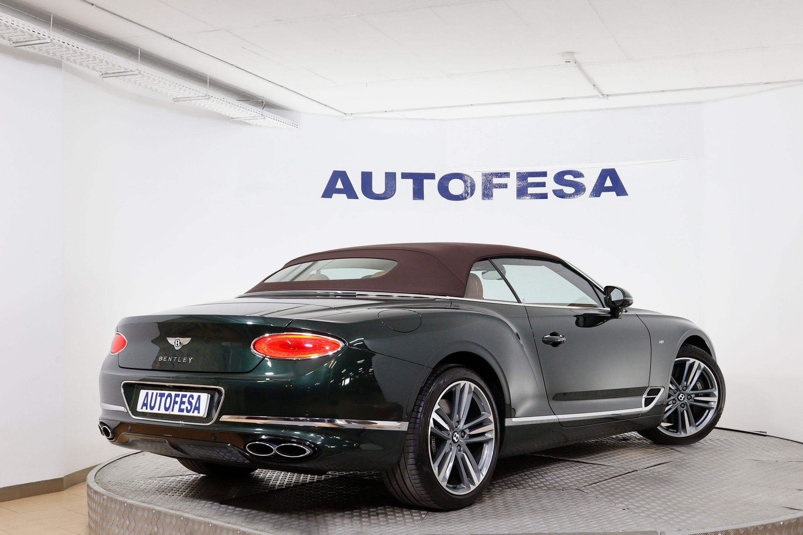 Bentley Continental GT 4.0 V8 Convertible Cabrio 549cv Auto 2P 4WD S/S # NAVY, CUERO foto 14