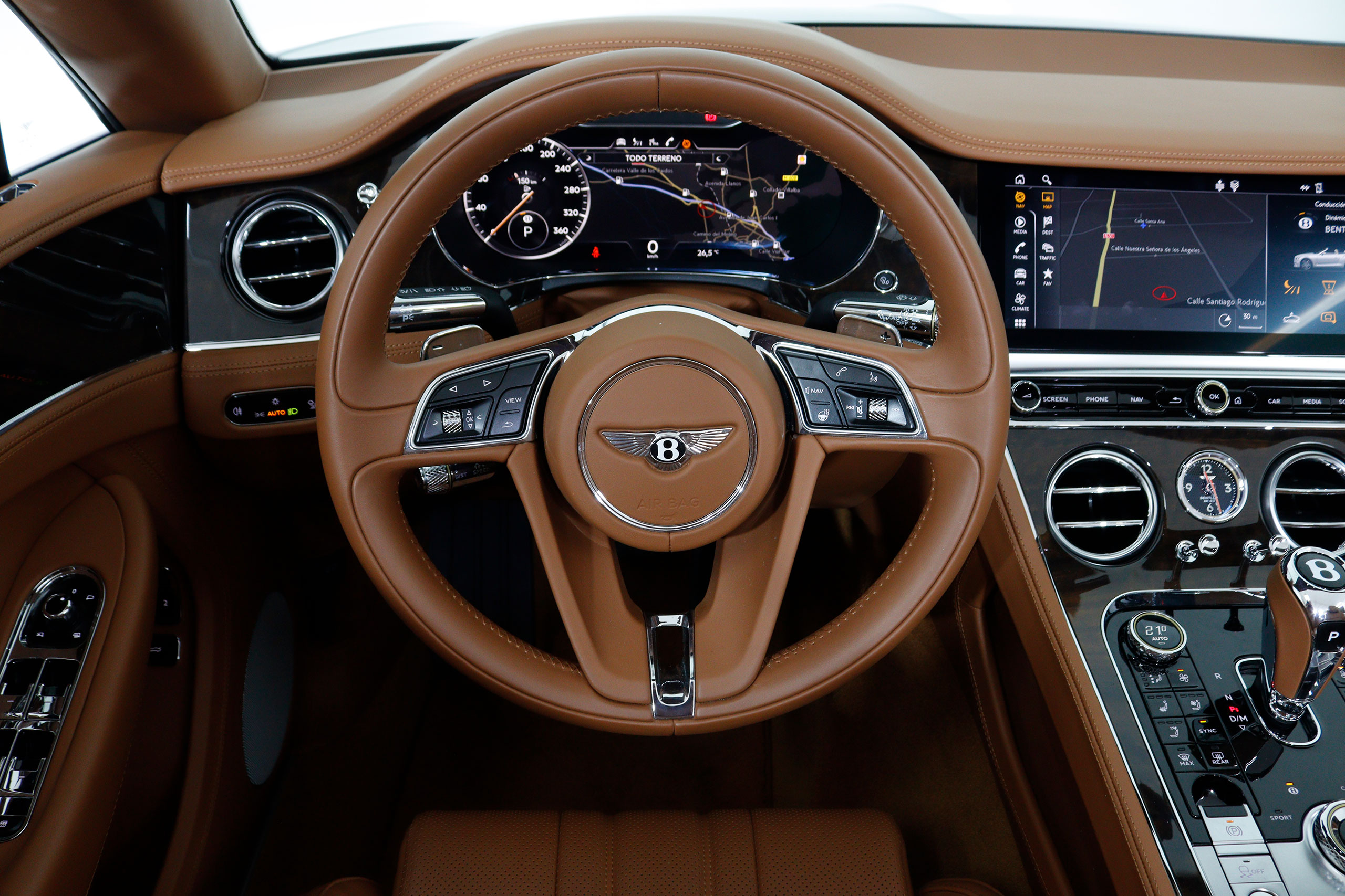 Bentley Continental GT 4.0 V8 Convertible Cabrio 549cv Auto 2P 4WD S/S # NAVY, CUERO foto 23