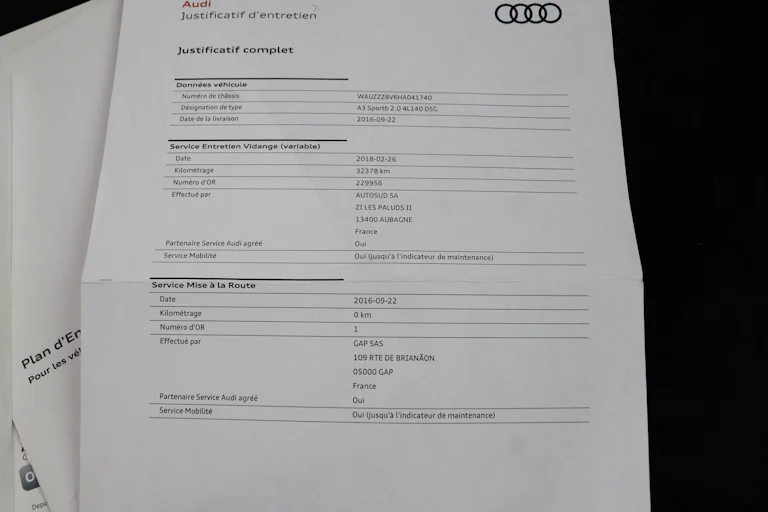 Audi A3 2.0 TFSI S-Tronic S-Line 190cv Auto 5P S/S # NAVY, TECHO ELECTRICO, FAROS LED foto 28