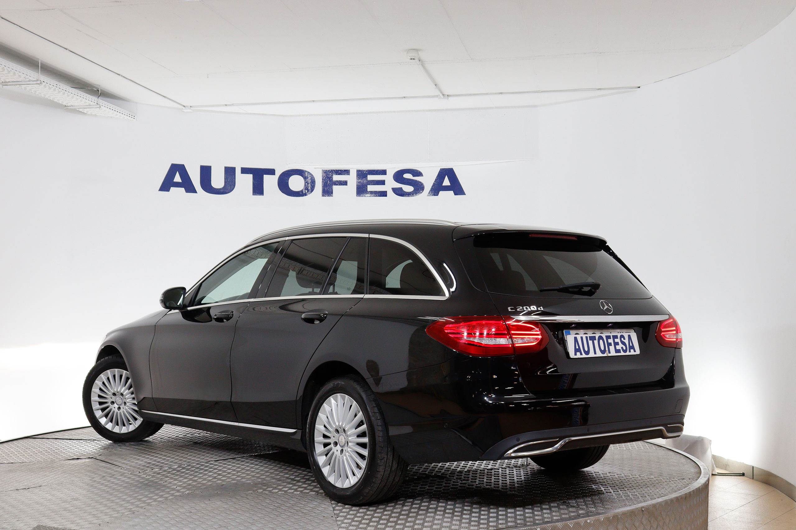 Mercedes-benz C 200 CLASE C 200 D Estate 136cv Auto 5P S/S # NAVY, FAROS LED foto 9