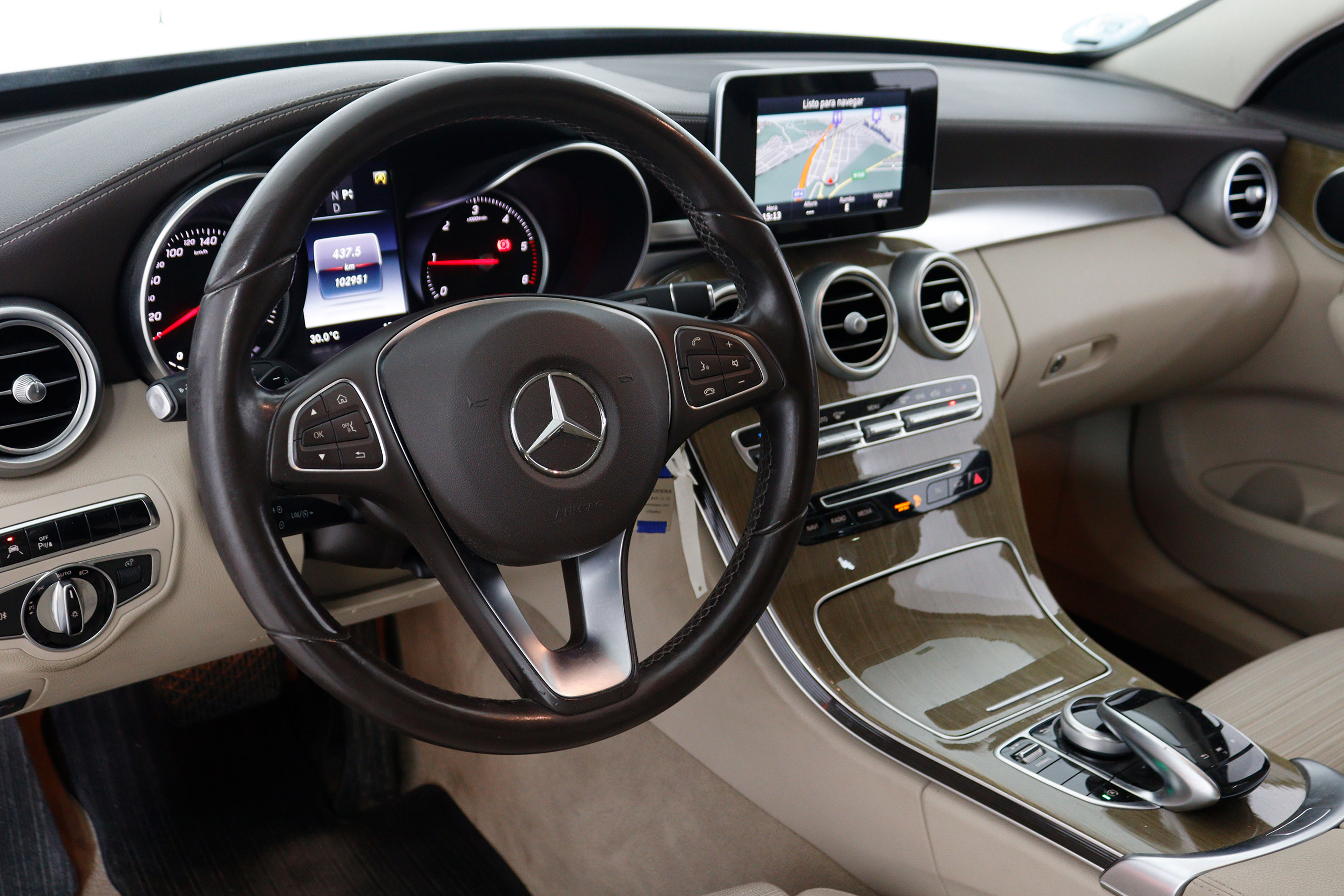 Mercedes-benz C 200 CLASE C 200 D Estate 136cv Auto 5P S/S # NAVY, FAROS LED foto 14