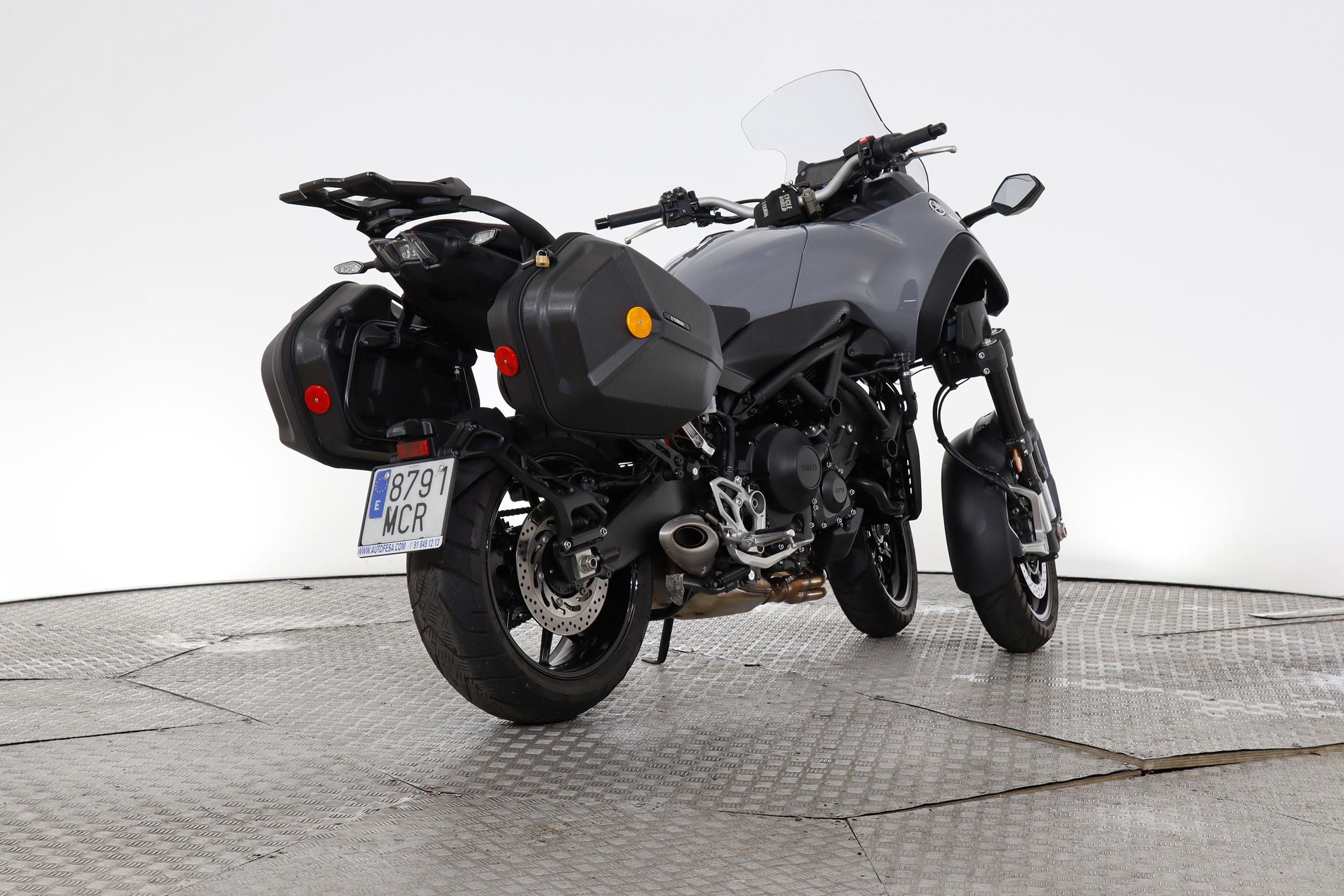 Yamaha Niken NIKEN GT 850 115cv ABS #GARANTIA FABRICA 12/2025, KIT MALETAS,RUEDAS NUEVAS foto 6