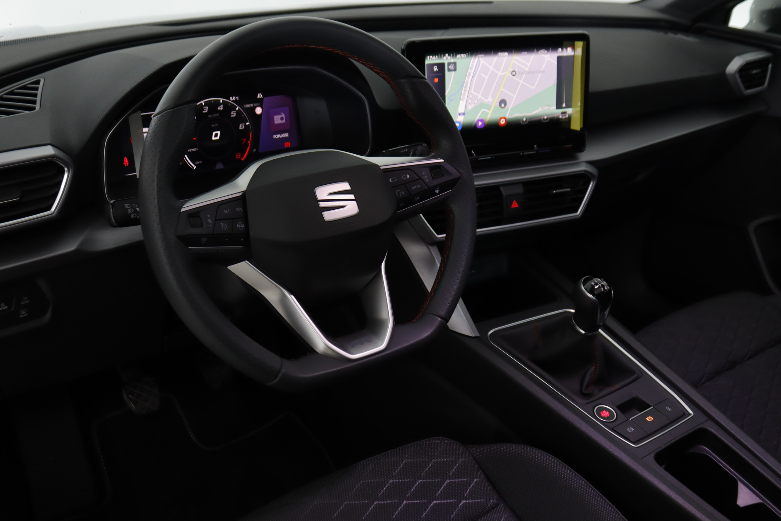 Seat Leon 1.5 TSI SPORT TOURER FR GOL L 150cv 5P # TECHO ELEC PANORAMICO, NAVY foto 15