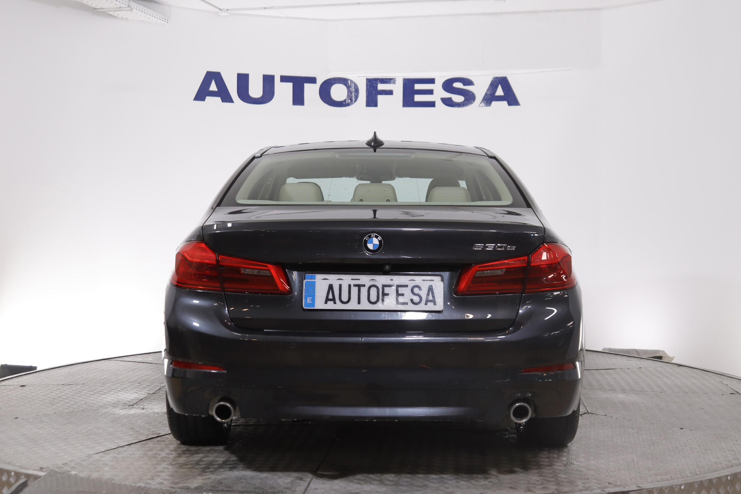 BMW 530 2.0 iPERFORMANCE AUTO 252cv 4P # IVA DEDUCIBLE, NAVY, CUERO foto 7