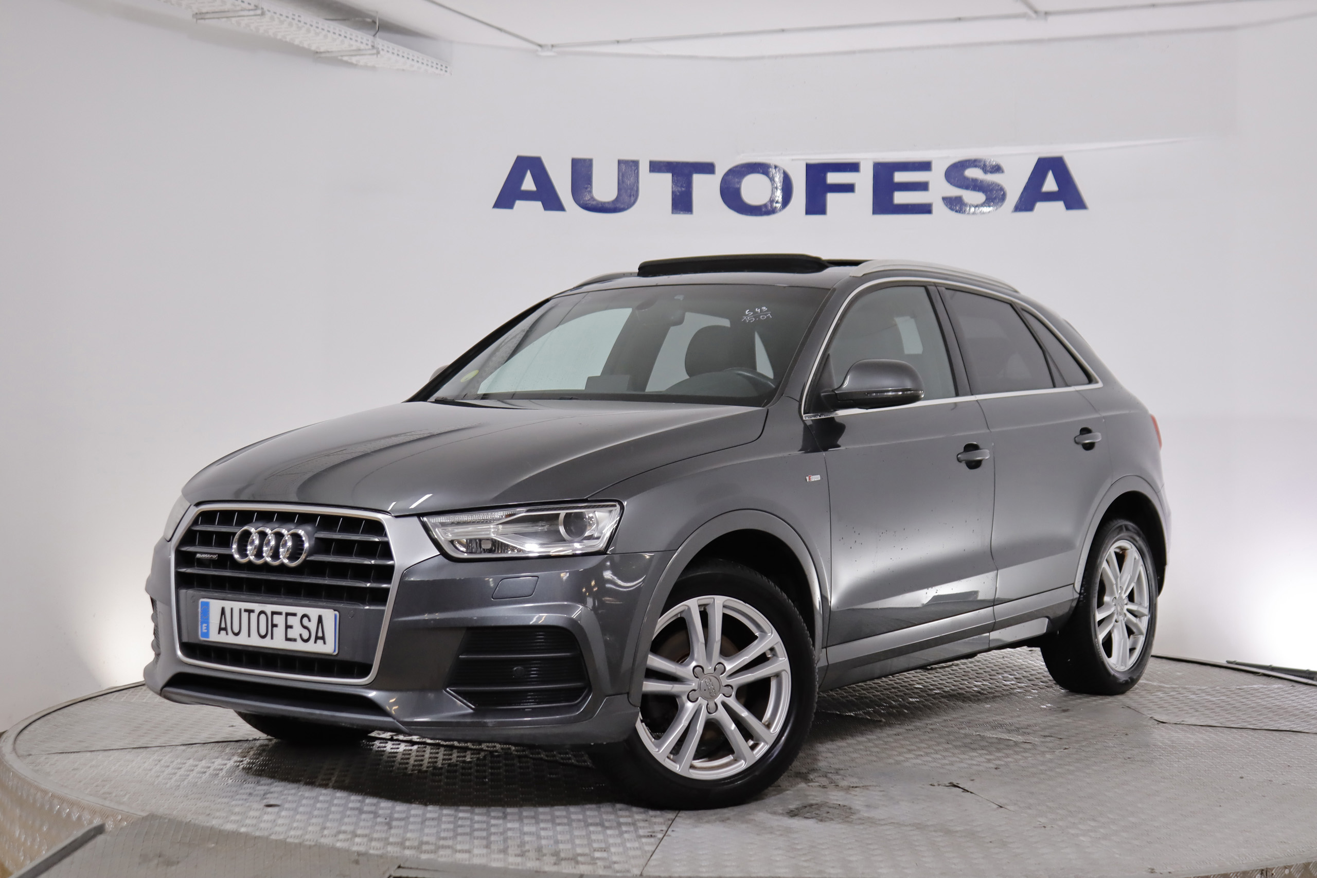 Audi Q3 2.0 TDI S-TRONIC QUATTRO S-LINE AUTO 184cv 5P # TECHO ELEC PANORAMICO, NAVY foto 30