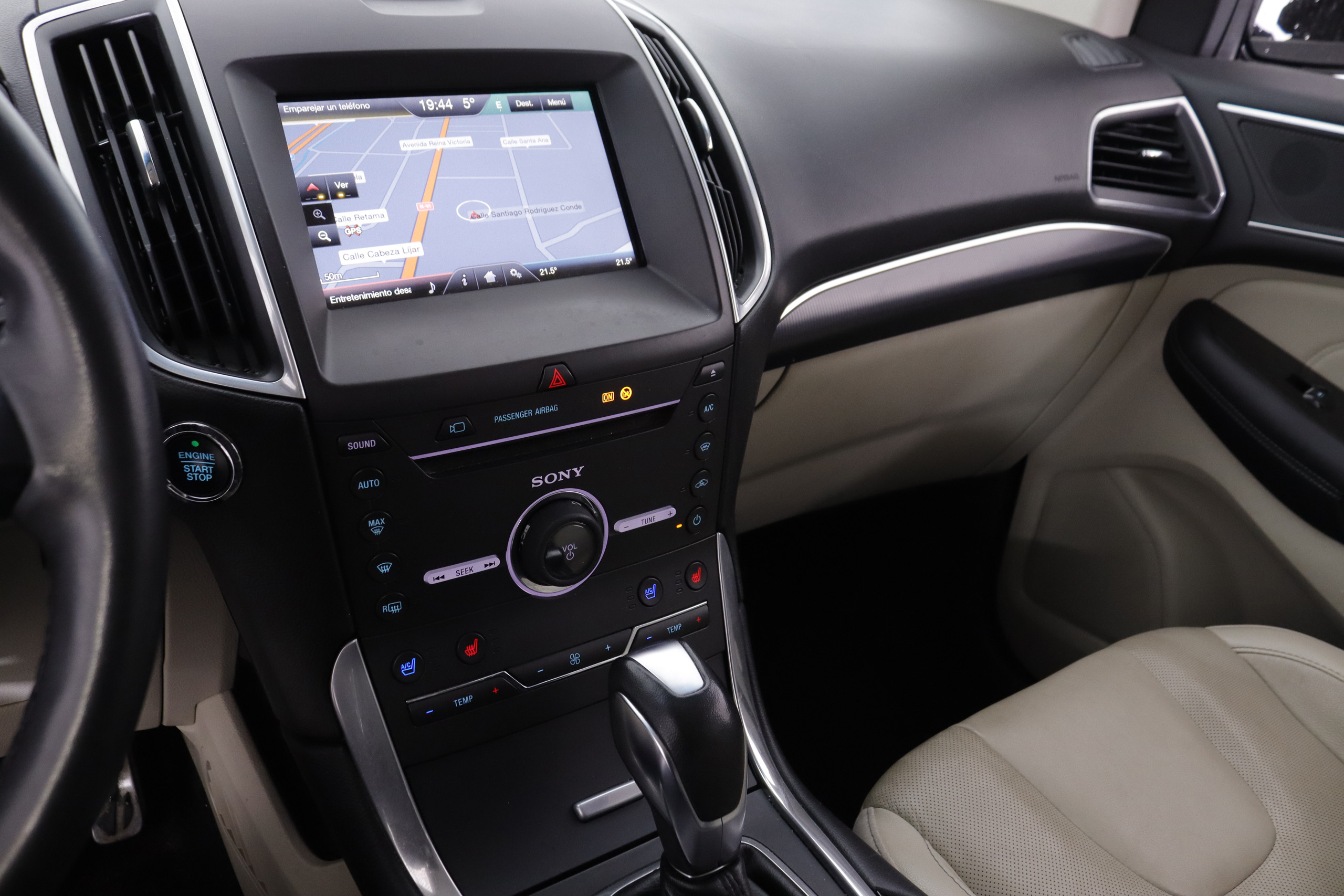 Ford Edge 2.0 TDCI TITANIUM AWD AUTO 210cv 5P # NAVY, CUERO foto 19