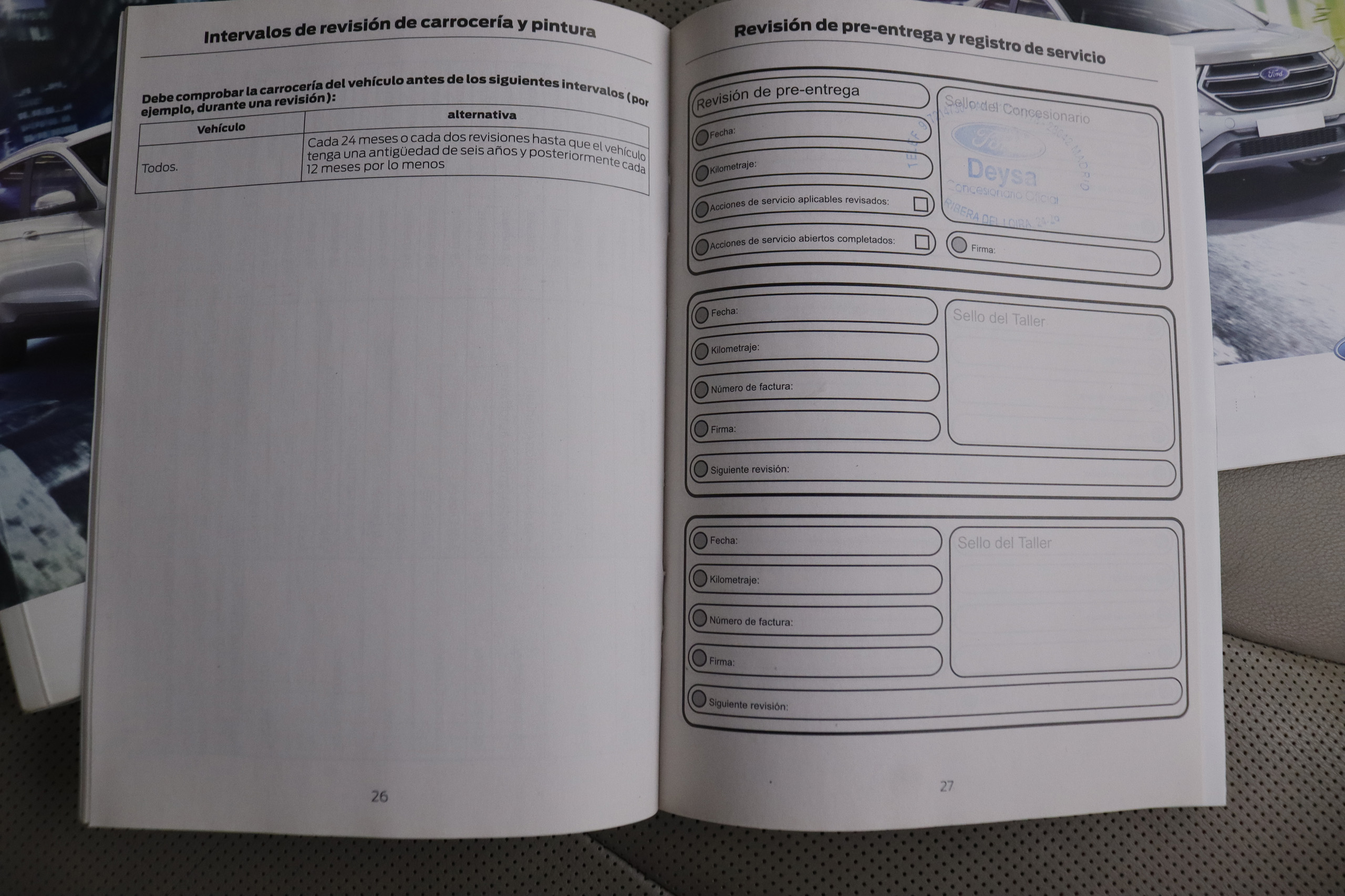 Ford Edge 2.0 TDCI TITANIUM AWD AUTO 210cv 5P # NAVY, CUERO foto 28