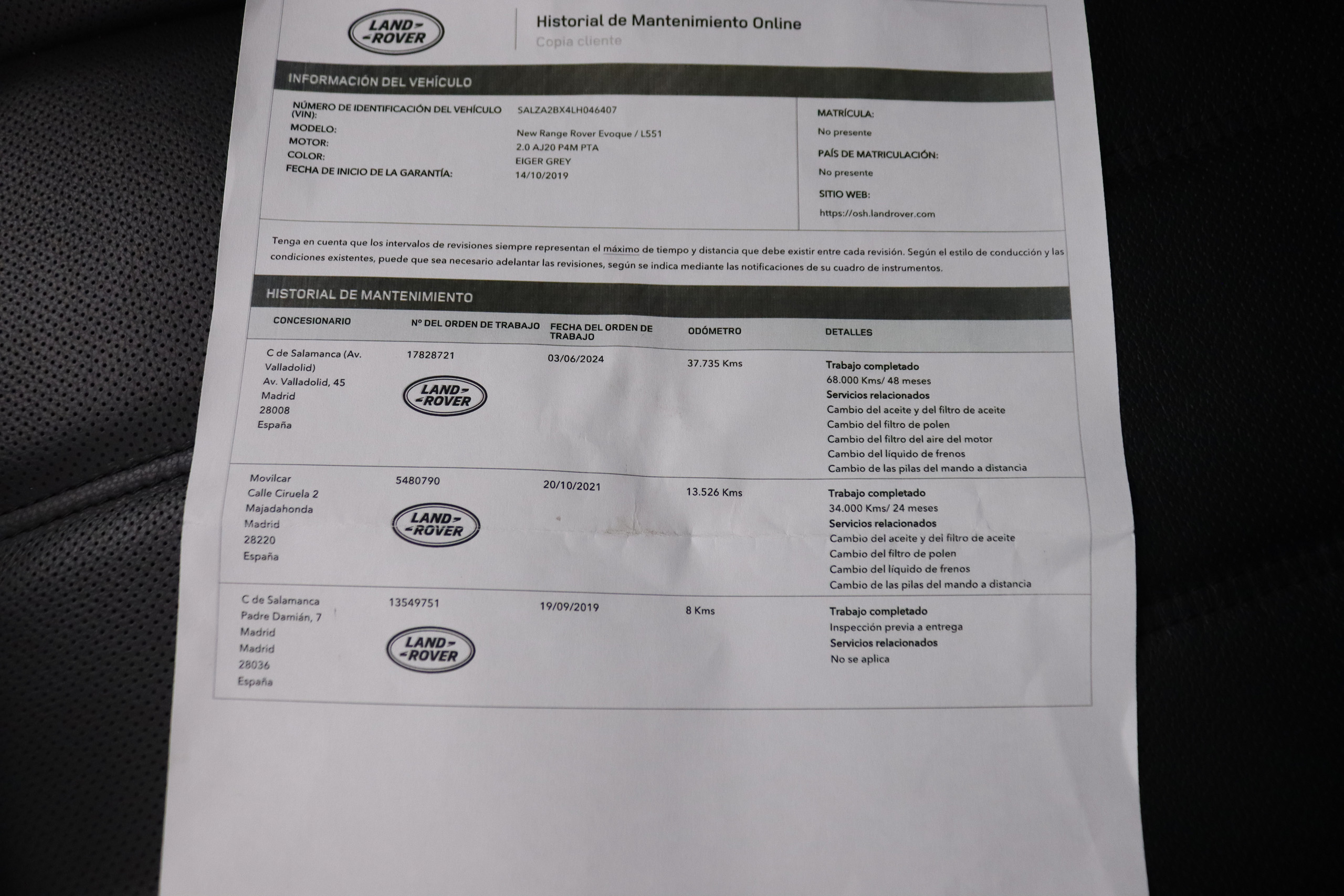 Land Rover Range Rover Evoque RANGE ROVER EVOQUE 2.0 P200 4WD AUTO 200CV 5P , TECHO PANORAMICO, NAVY, CUERO foto 28