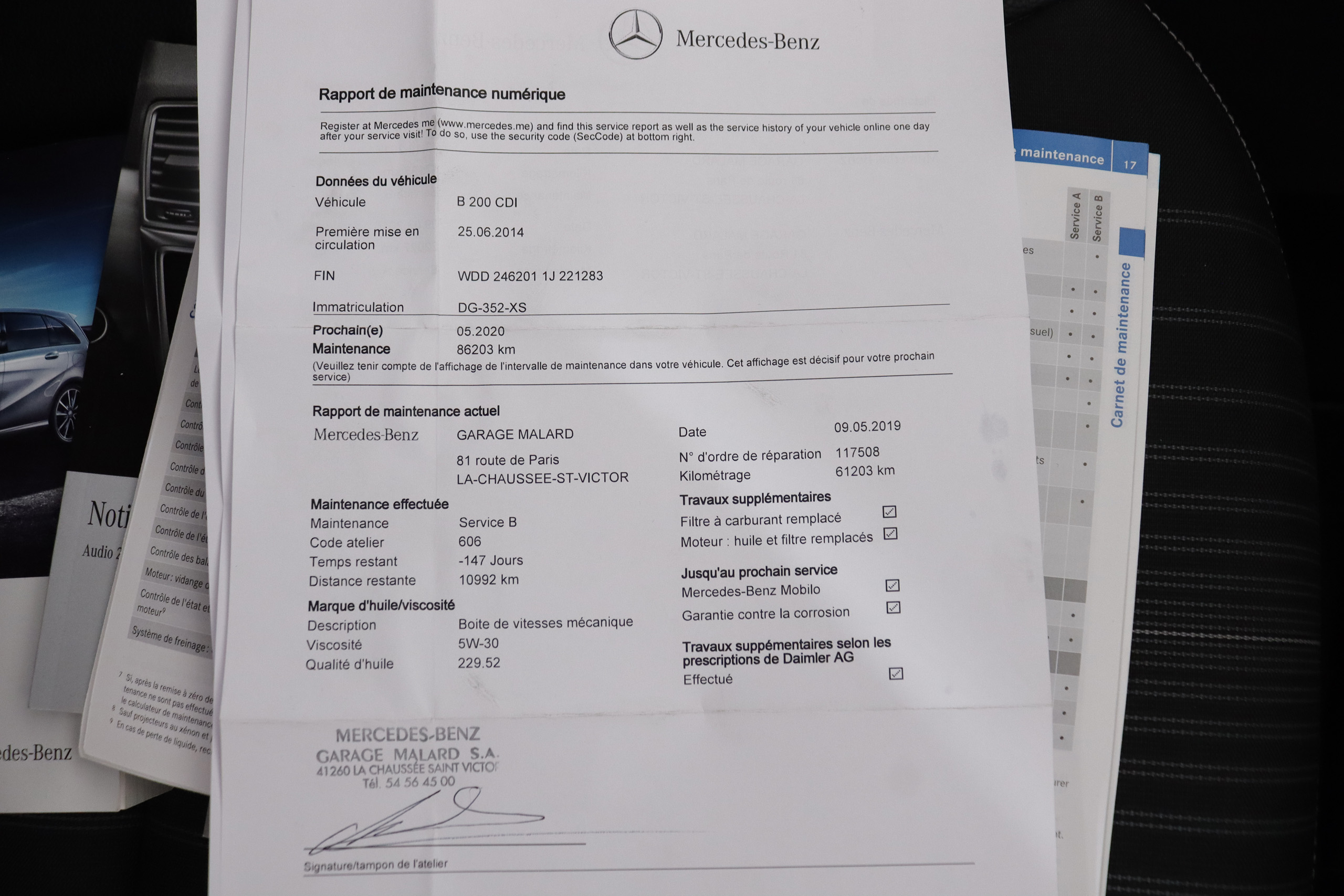 Mercedes-benz B 200 CLASE B B 200 CDI 7G AUTO SPORT 136cv 5P # BIXENON,NAVY foto 30