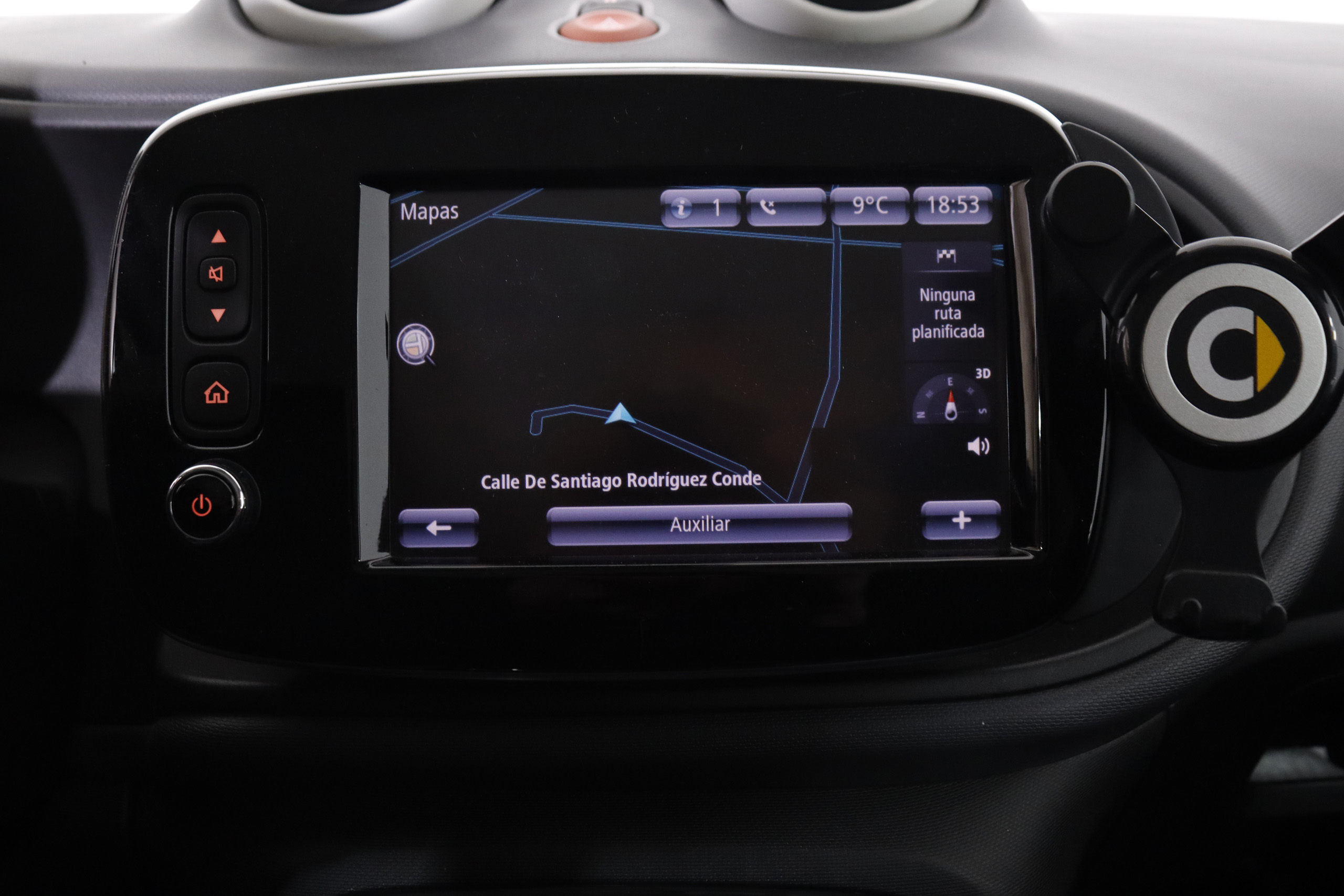 Smart Fortwo COUPE PASSION ELECTRICO AUTO 56cv 3P # NAVY, CUERO foto 20