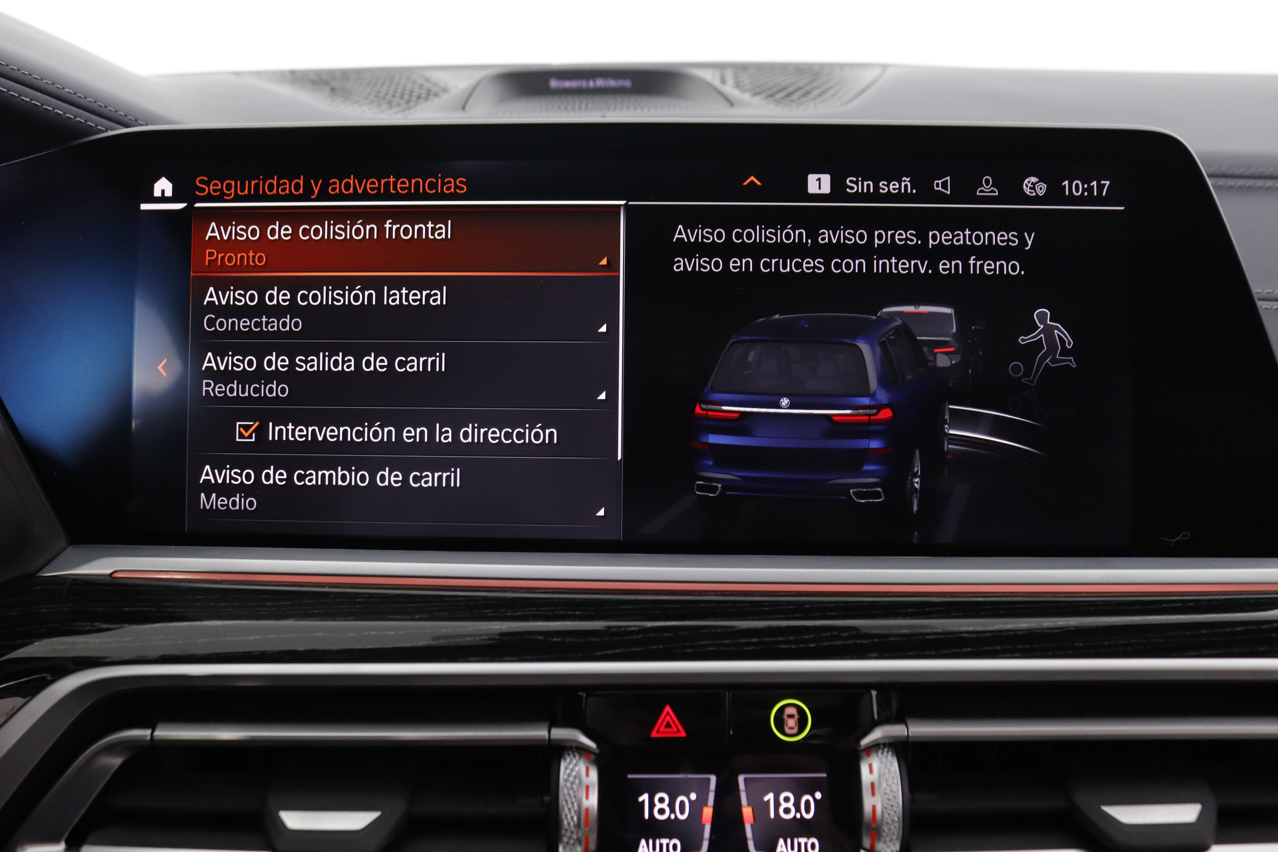 BMW X7 M50i AUTO 530cv Individual 7 PLAZAS 5P # IVA DEDUCIBLE, TECHO ELE PANORAMICO DOBLE, NAVY, CUERO BOLA foto 26