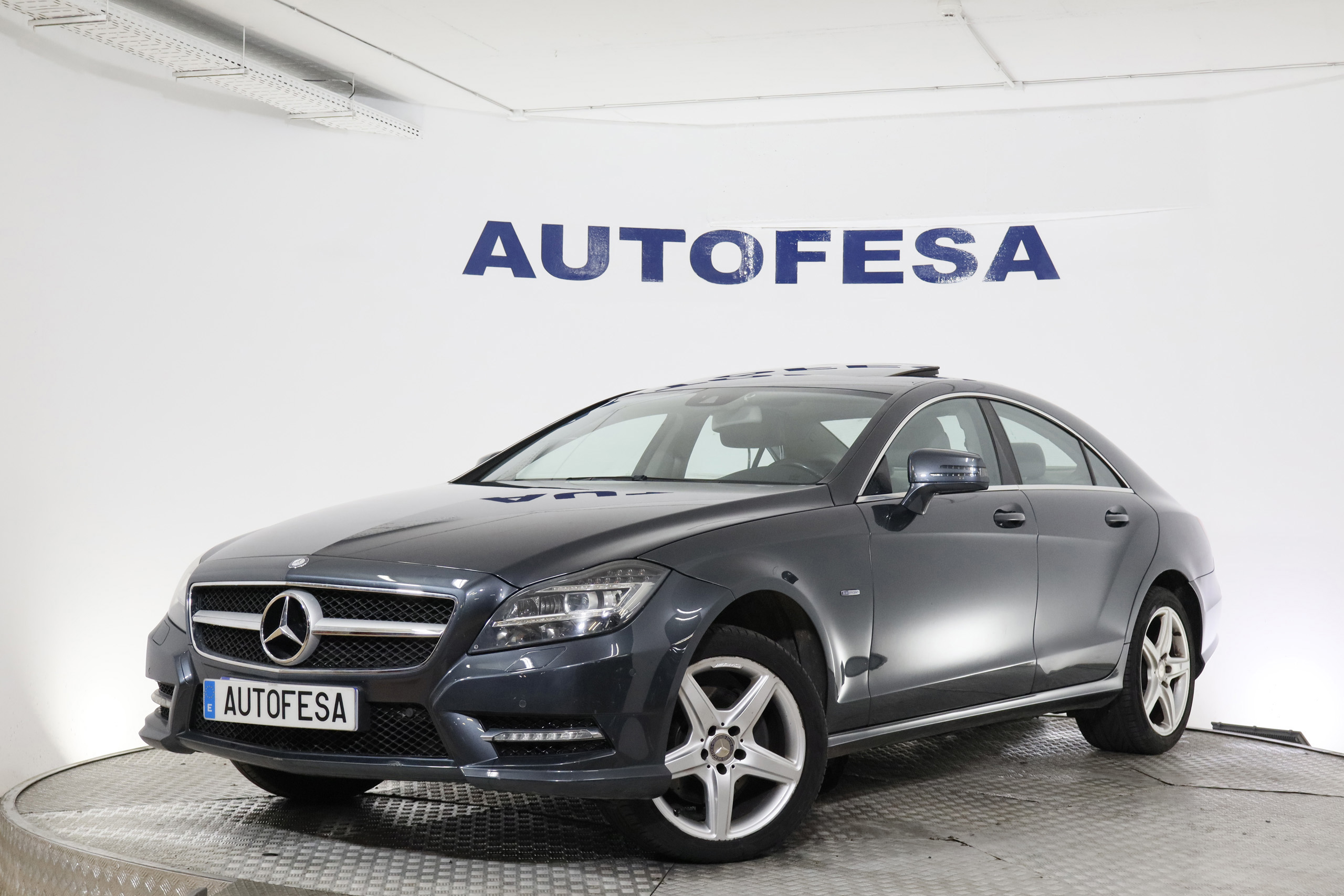 Mercedes-benz Cls 350 CDI 265cv AMG LINE AUTO 4P # TECHO ELEC, NAVY, CUERO foto 1