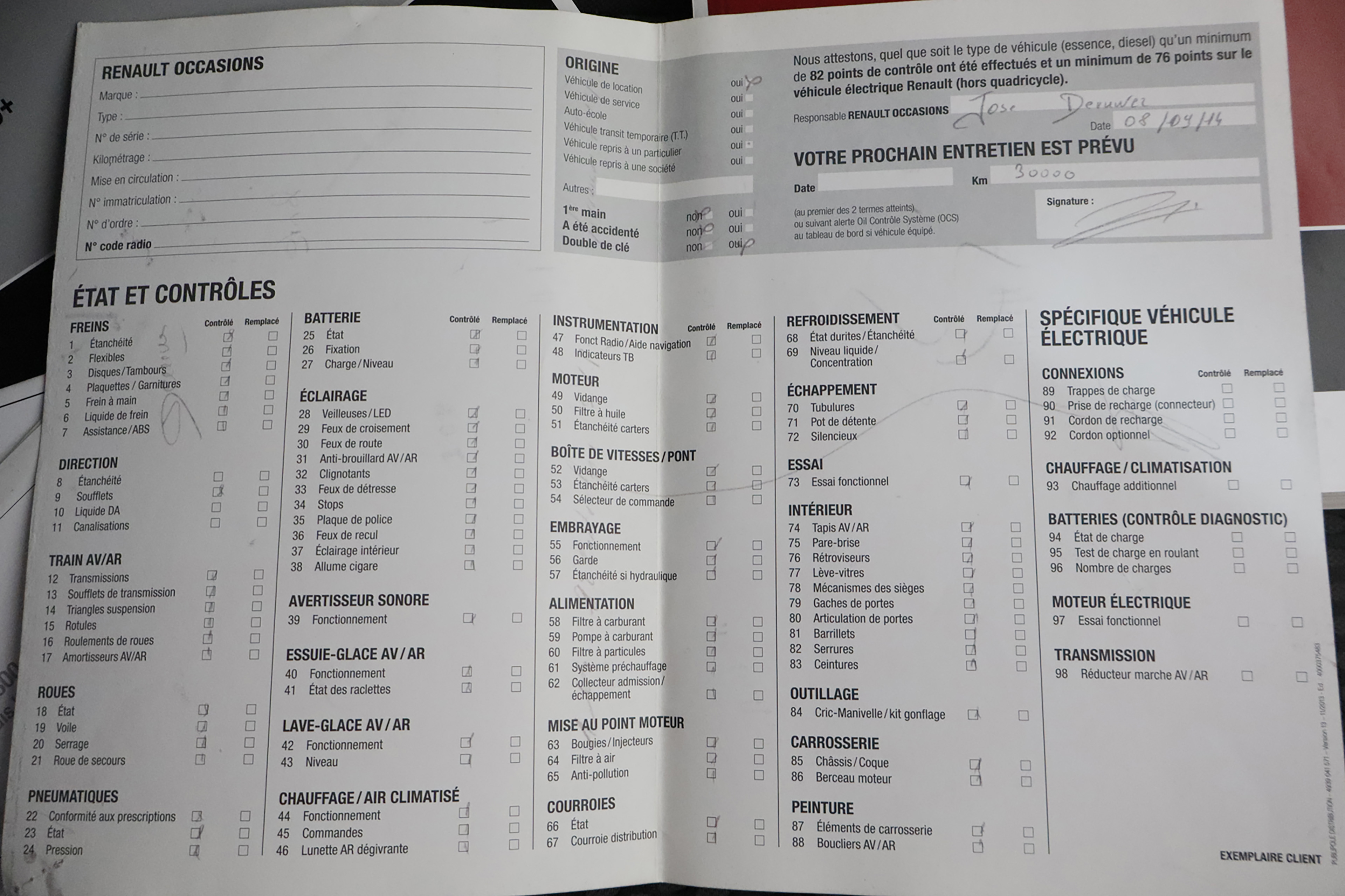 Renault Scenic 1.5 DCI XMOD 110cv 5P # NAVY,PARKTRONIC foto 24