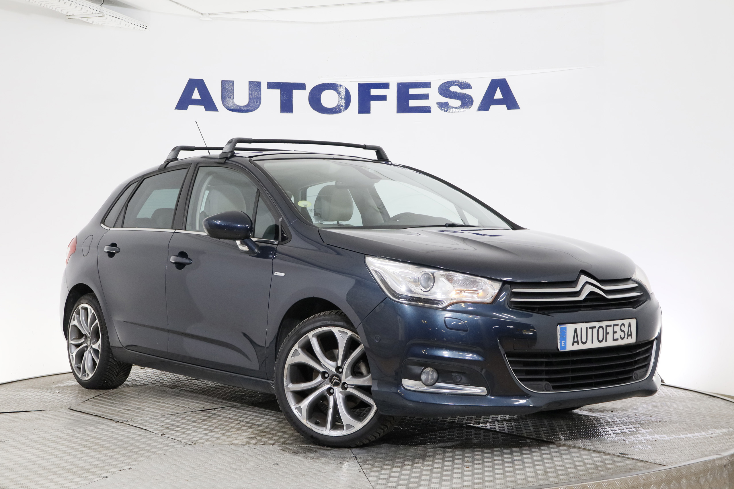 Citroen C4 1.6 HDI AIRDREAM EXCLUSIVE 110cv AUTO 5P # TECHO PANORAMICO, NAVY foto 3