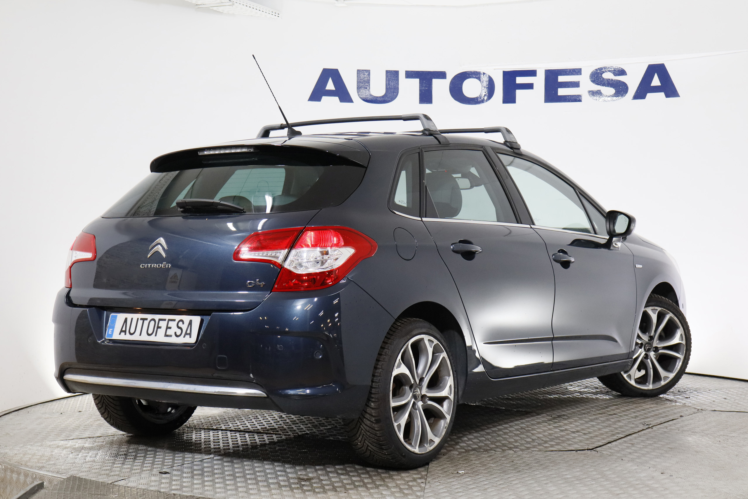 Citroen C4 1.6 HDI AIRDREAM EXCLUSIVE 110cv AUTO 5P # TECHO PANORAMICO, NAVY foto 9