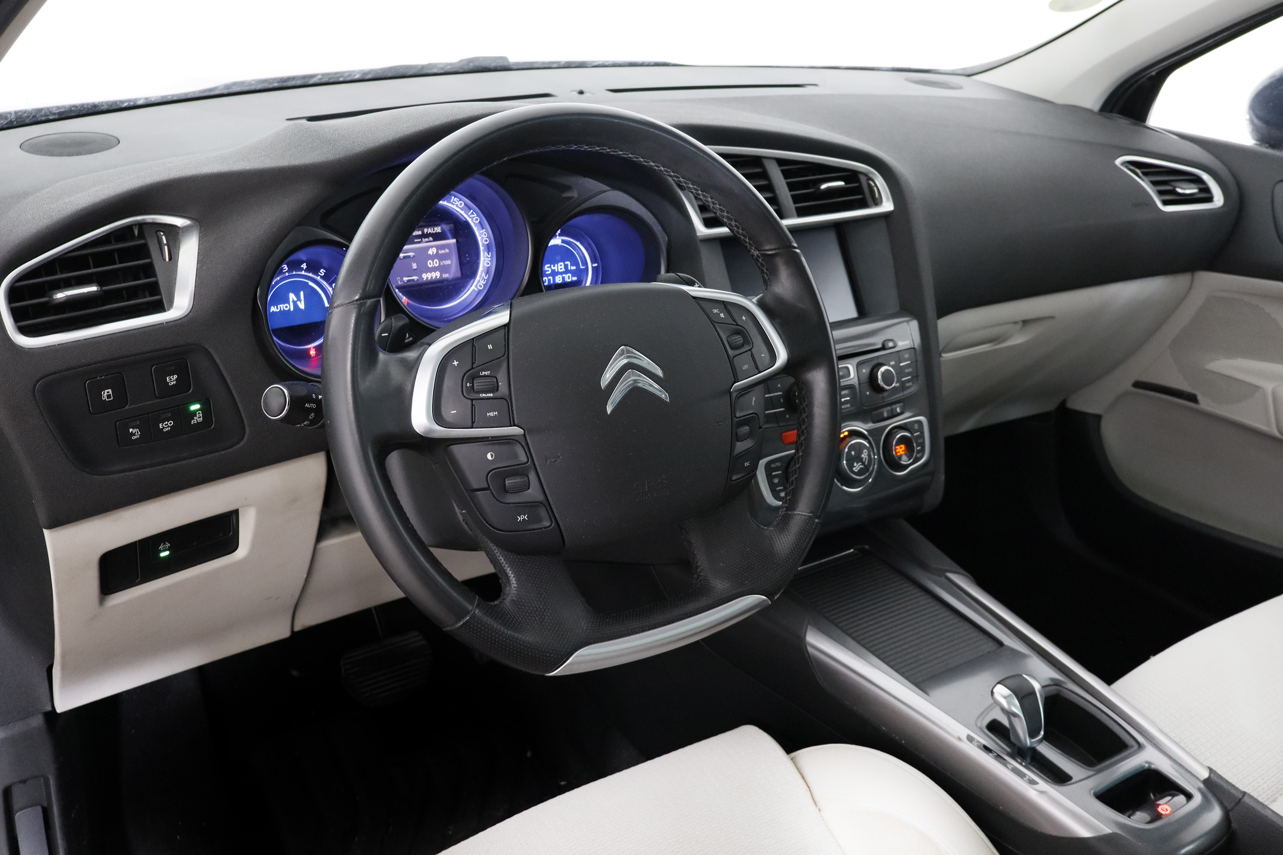 Citroen C4 1.6 HDI AIRDREAM EXCLUSIVE 110cv AUTO 5P # TECHO PANORAMICO, NAVY foto 15