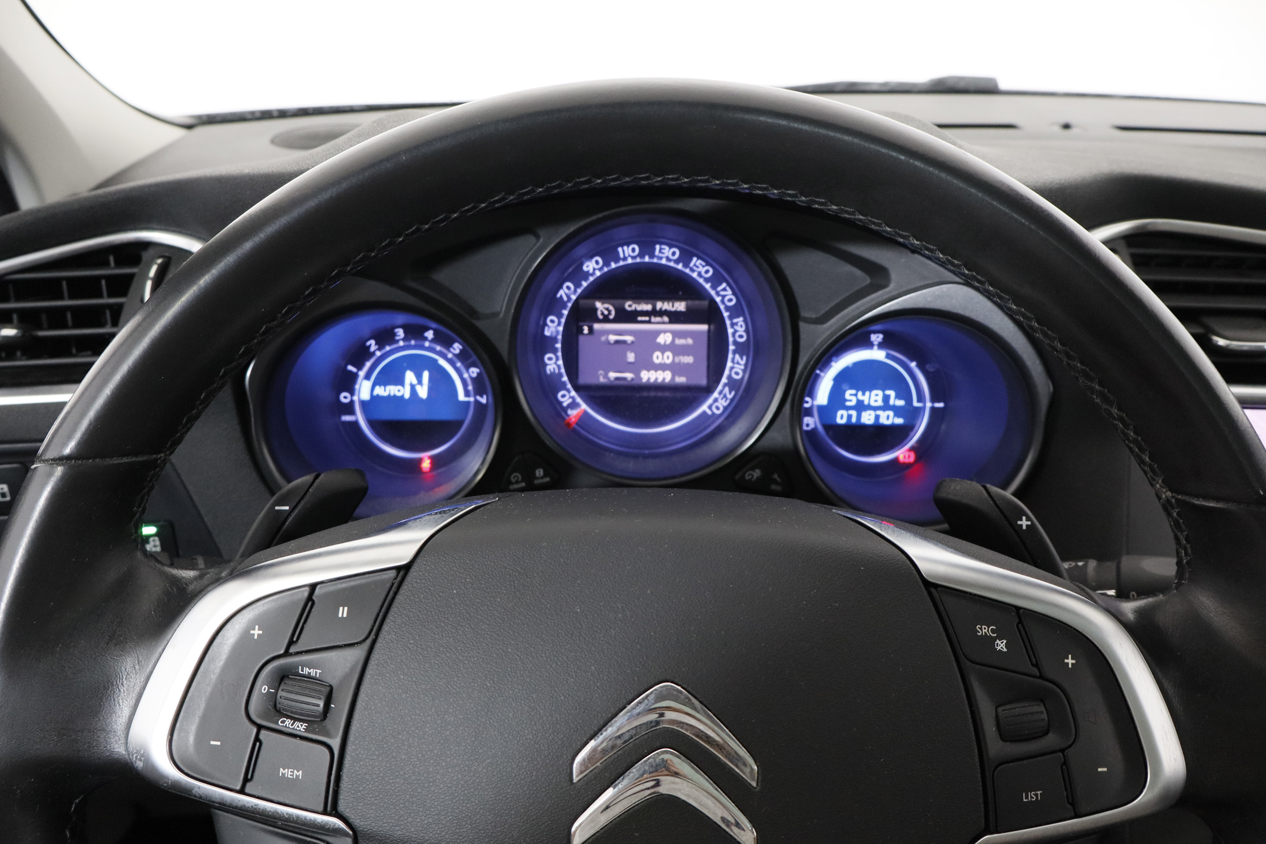 Citroen C4 1.6 HDI AIRDREAM EXCLUSIVE 110cv AUTO 5P # TECHO PANORAMICO, NAVY foto 18