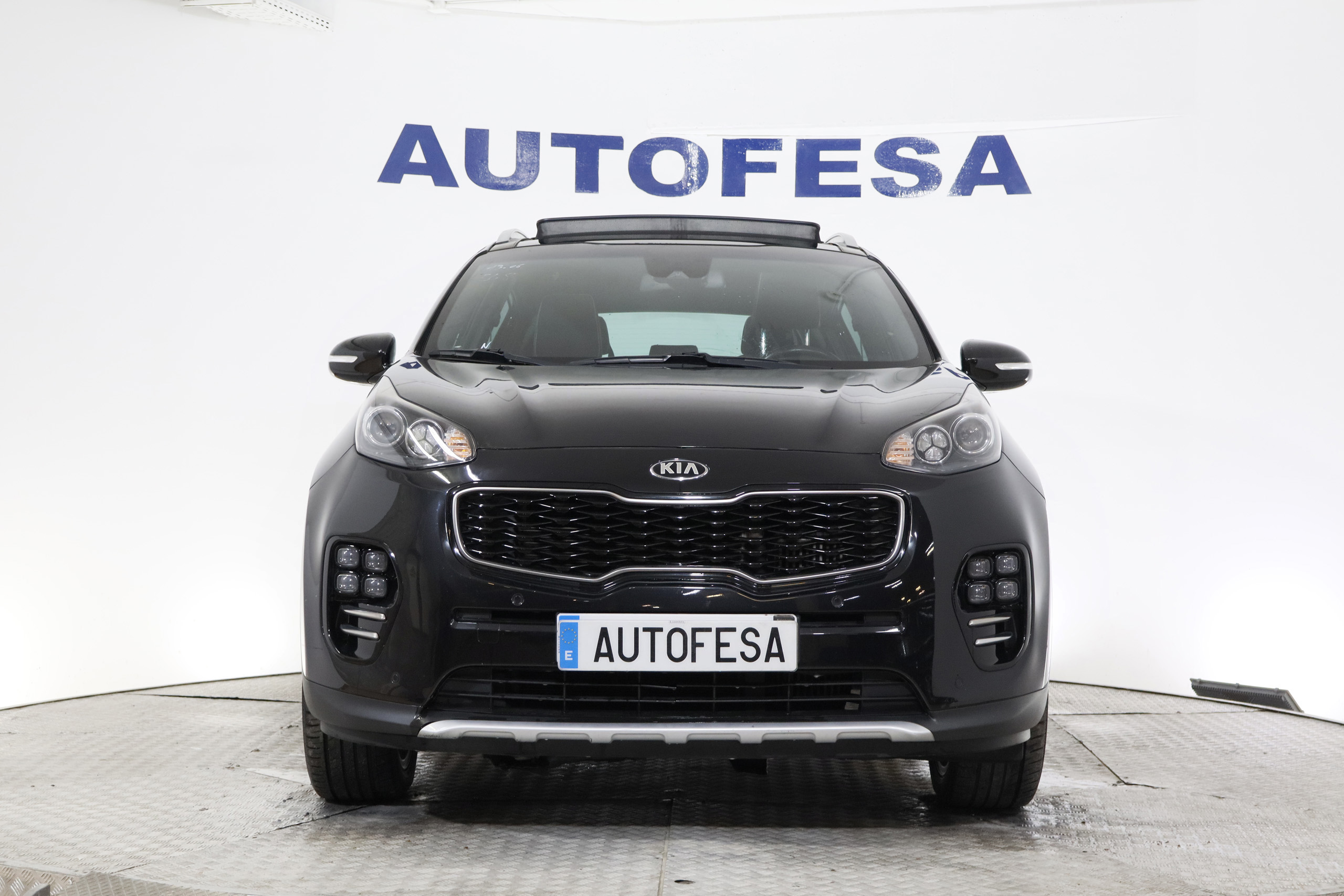 Kia Sportage 1.7 CDI GT LINE 141cv AUTO 5P # TECHO ELE PANORAMICO, NAVY, CUERO foto 2