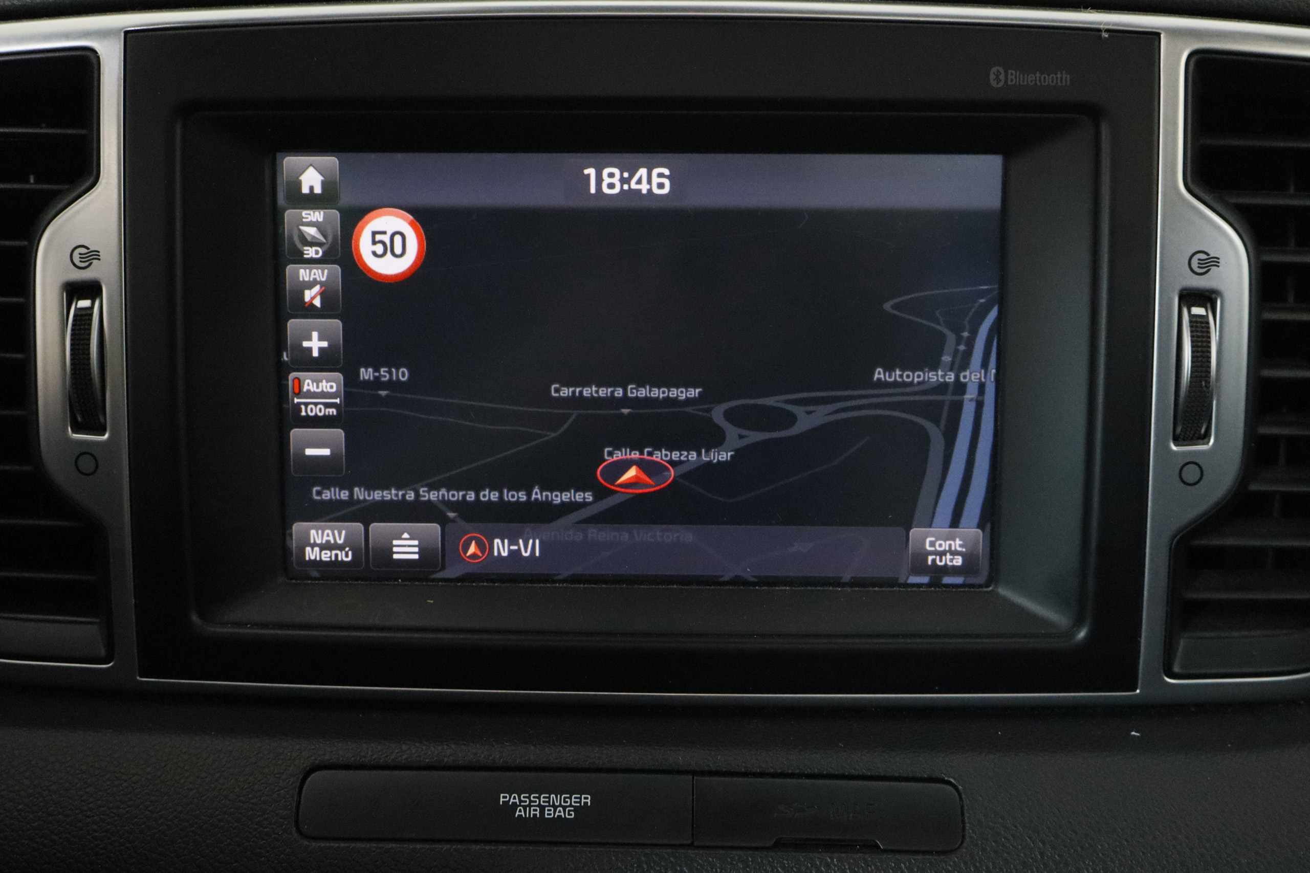 Kia Sportage 1.7 CDI GT LINE 141cv AUTO 5P # TECHO ELE PANORAMICO, NAVY, CUERO foto 21