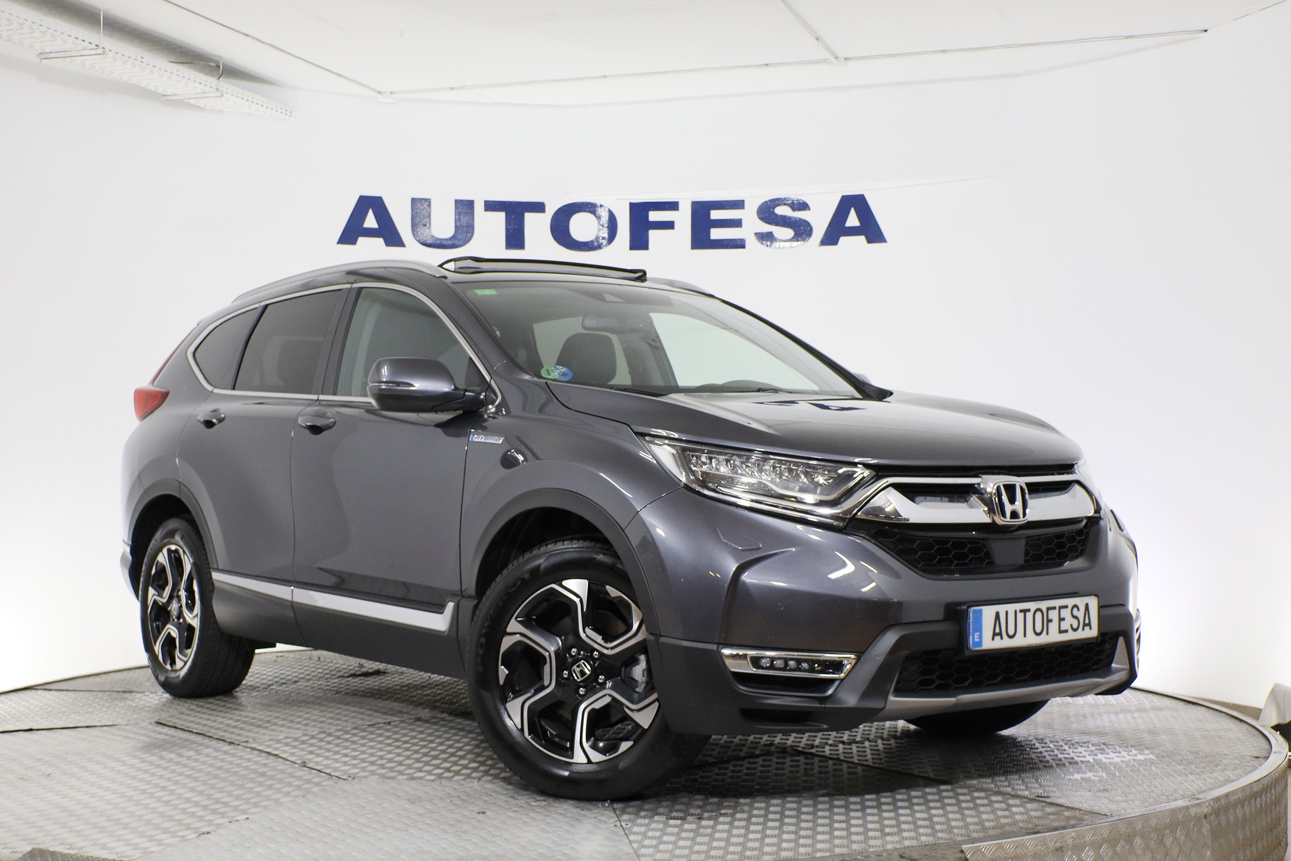 Honda Cr-v 2.0 HIBRIDO MMD 4X4 EXECUTIVE 184CV AUTO 5P # IVA DEDUCIBLE, TECHO ELEC, NAVY, CUERO foto 3