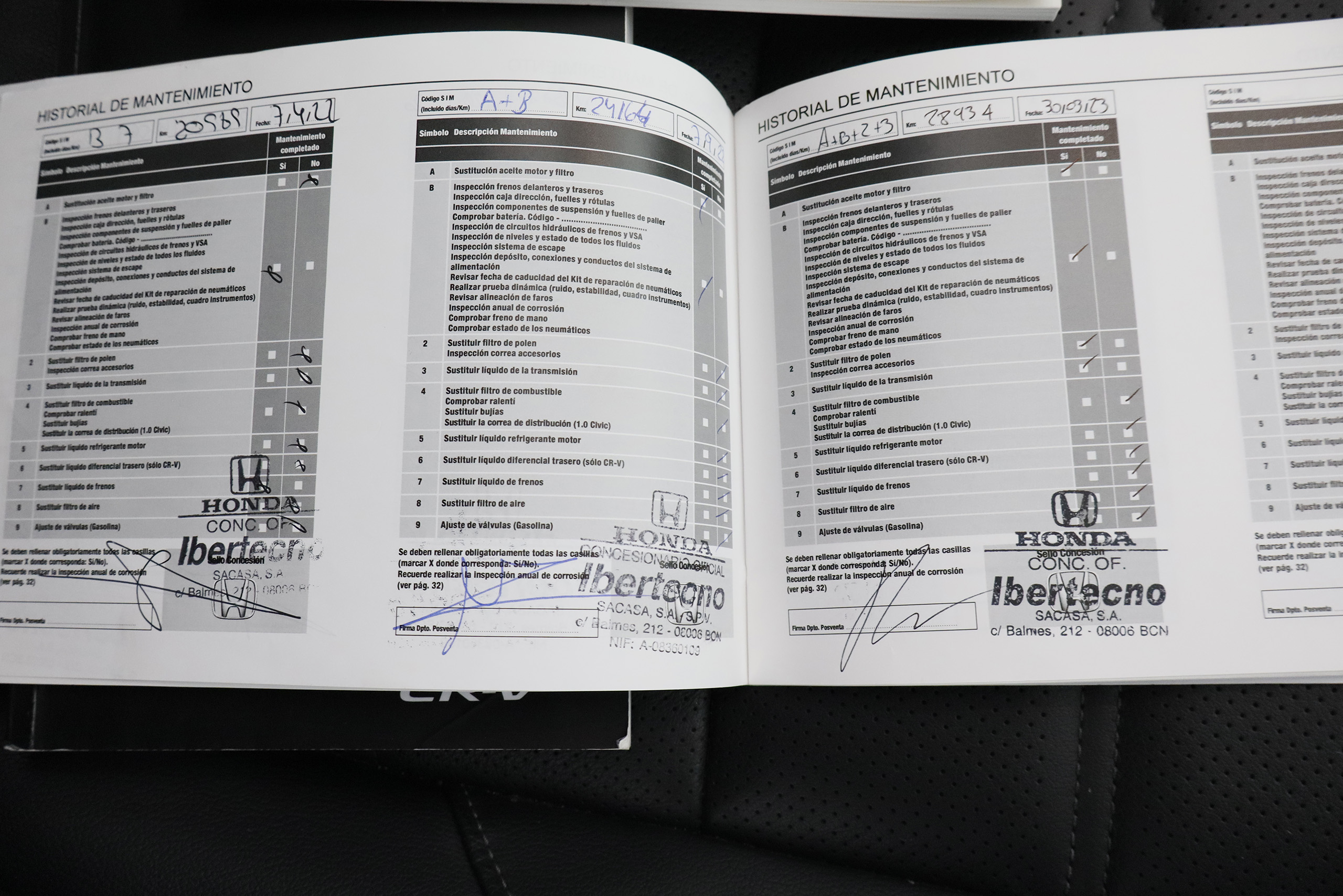 Honda Cr-v 2.0 HIBRIDO MMD 4X4 EXECUTIVE 184CV AUTO 5P # IVA DEDUCIBLE, TECHO ELEC, NAVY, CUERO foto 29