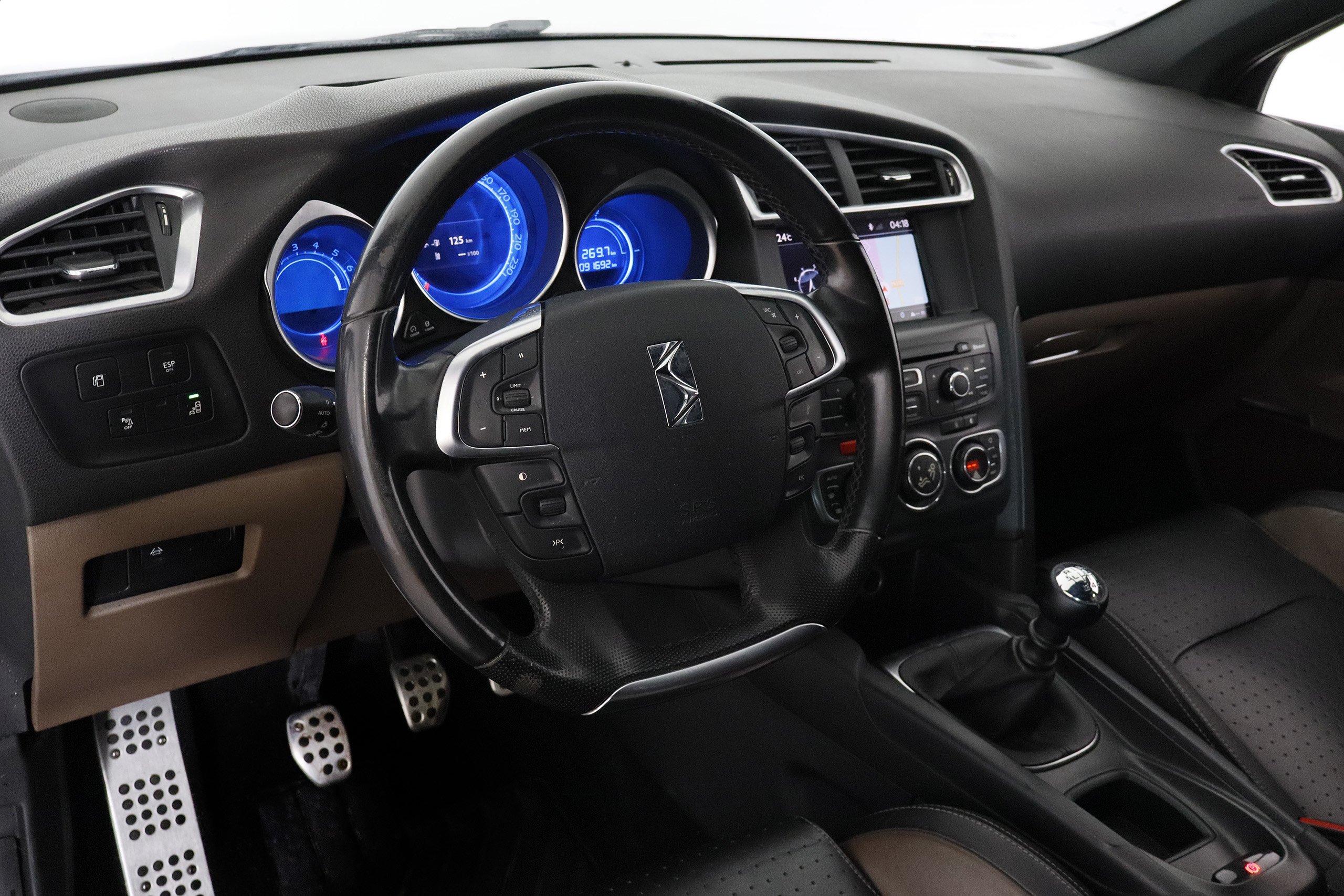 Citroen Ds4 1.6 200CV SPORT CHIC 5P # NAVY, CUERO foto 14