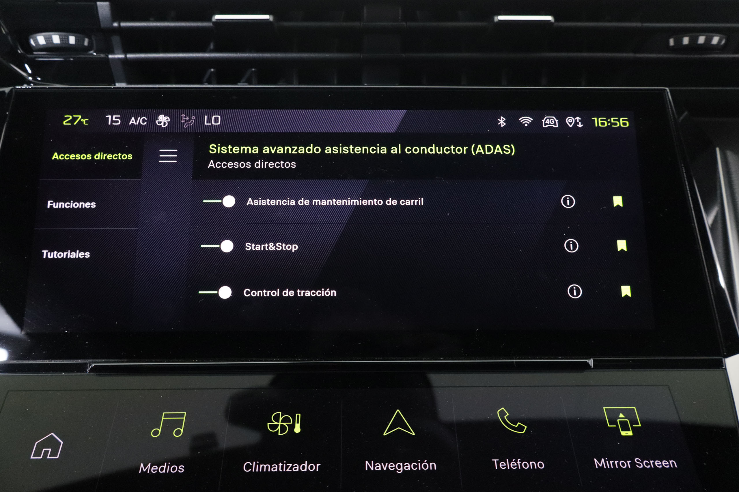 Peugeot 308 1.2 GT 130CV AUTO 5P # NAVY,FAROS LED,LEVAS EN VOLANTE,CAMARA TRASERA foto 22