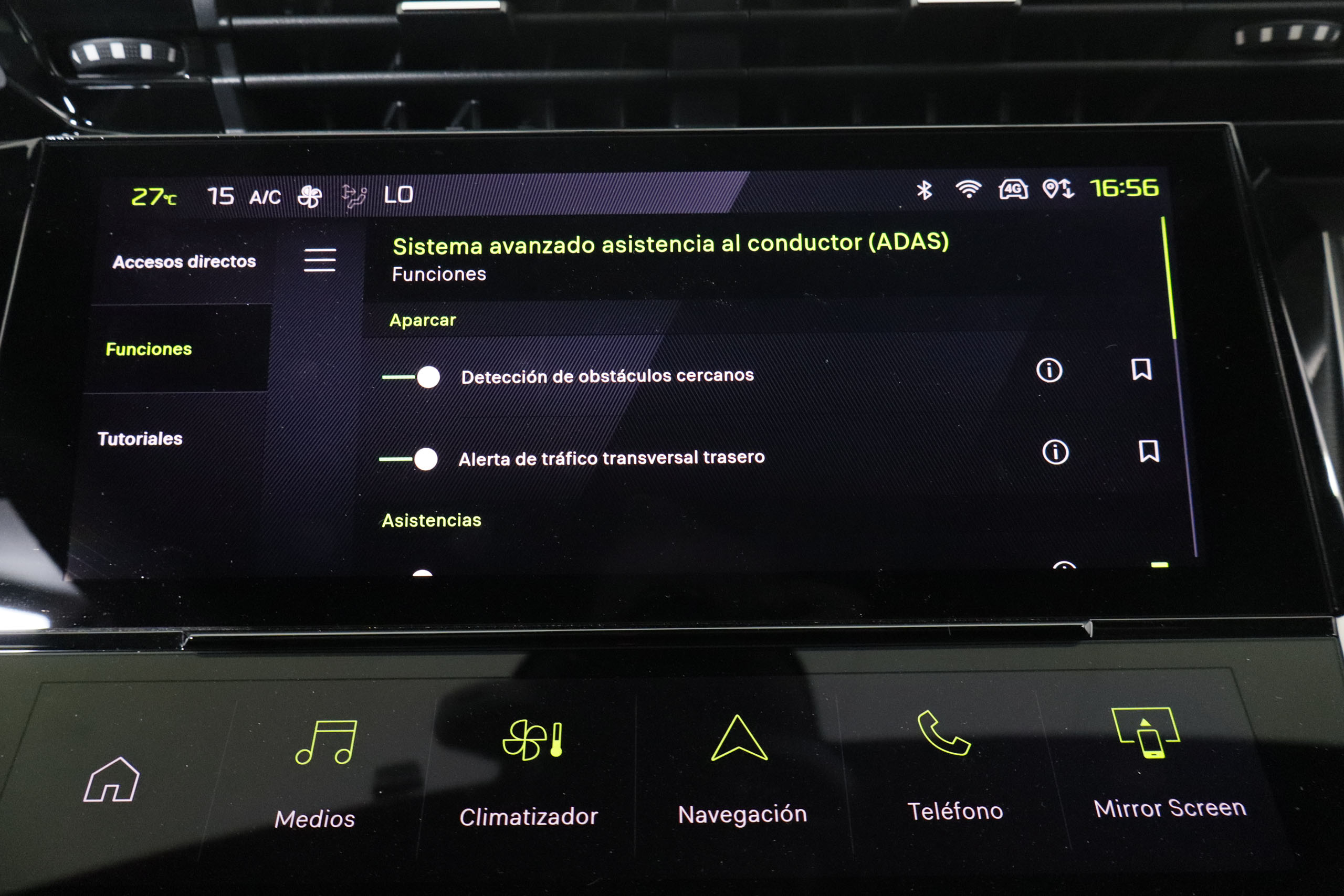 Peugeot 308 1.2 GT 130CV AUTO 5P # NAVY,FAROS LED,LEVAS EN VOLANTE,CAMARA TRASERA foto 24