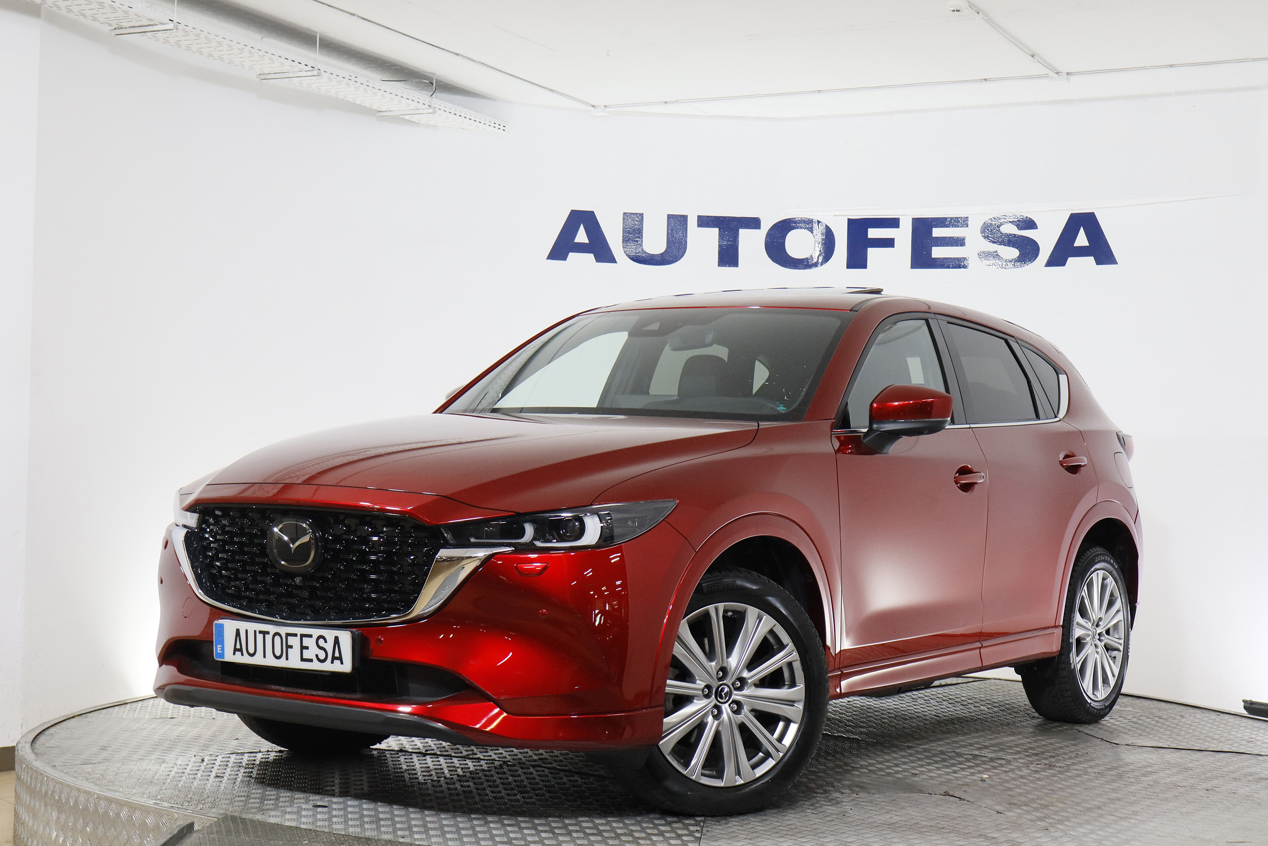 Mazda Cx-5 2.2 SKYACTIV-D AWD SIGNATURE 150CV AUTO 5P # IVA DEDUCIBLE, TECHO ELE, NAVY, CUERO foto 1