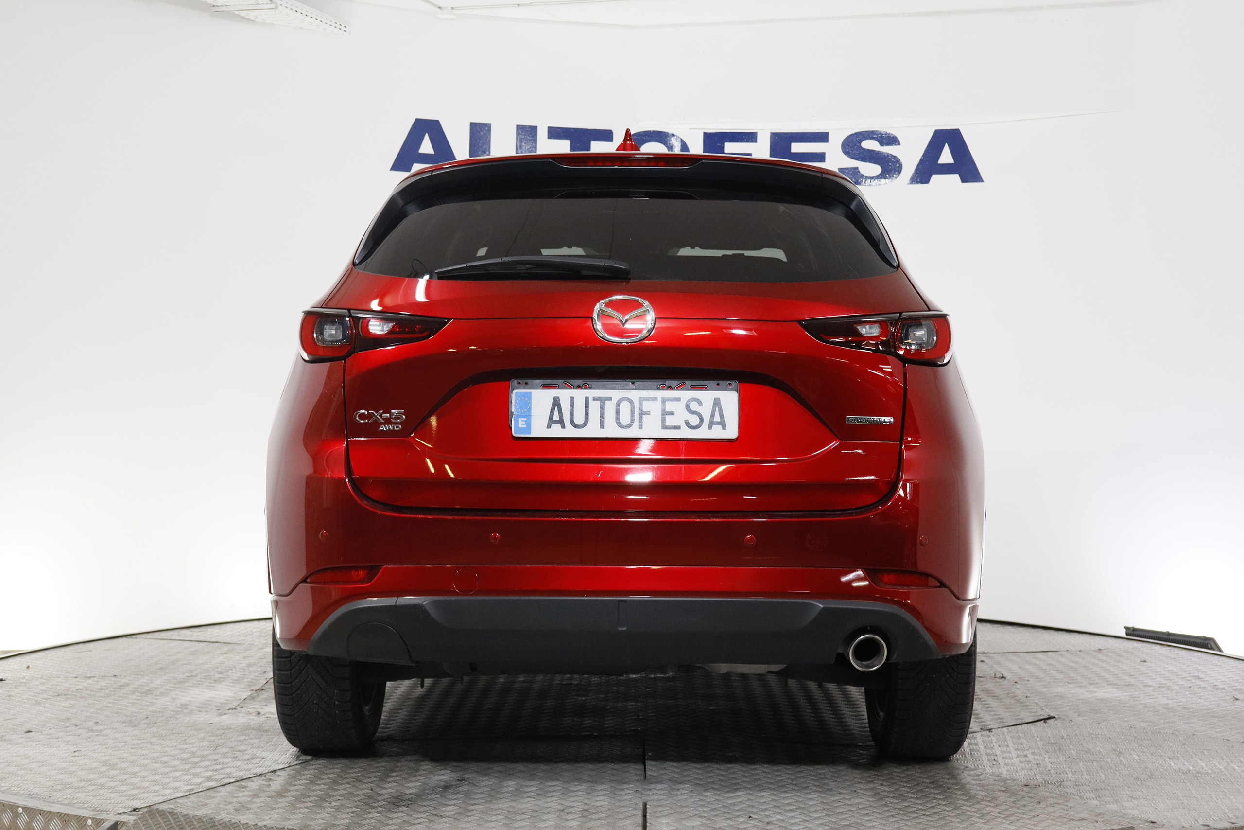 Mazda Cx-5 2.2 SKYACTIV-D AWD SIGNATURE 150CV AUTO 5P # IVA DEDUCIBLE, TECHO ELE, NAVY, CUERO foto 7