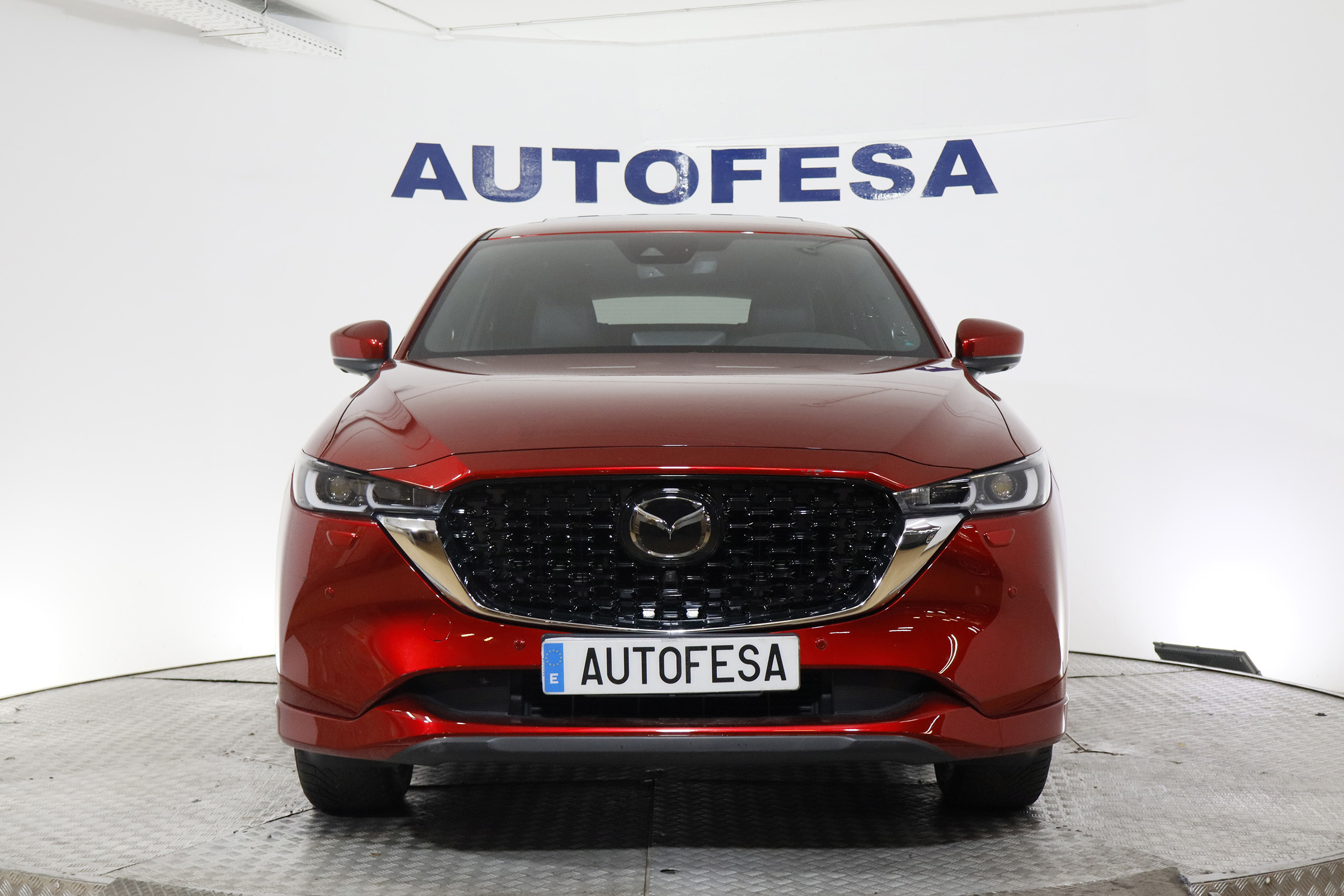 Mazda Cx-5 2.2 SKYACTIV-D AWD SIGNATURE 150CV AUTO 5P # IVA DEDUCIBLE, TECHO ELE, NAVY, CUERO foto 2