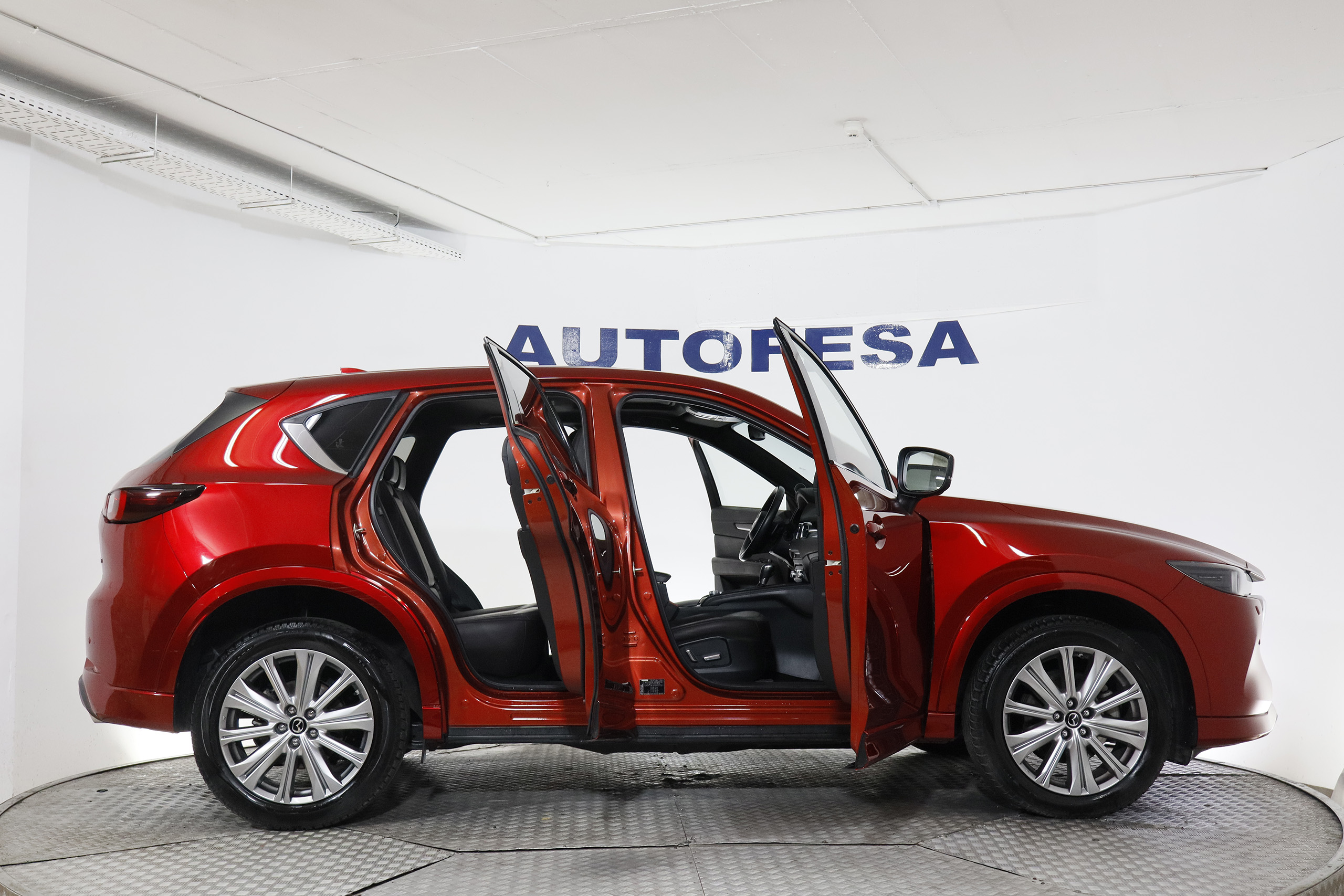 Mazda Cx-5 2.2 SKYACTIV-D AWD SIGNATURE 150CV AUTO 5P # IVA DEDUCIBLE, TECHO ELE, NAVY, CUERO foto 11