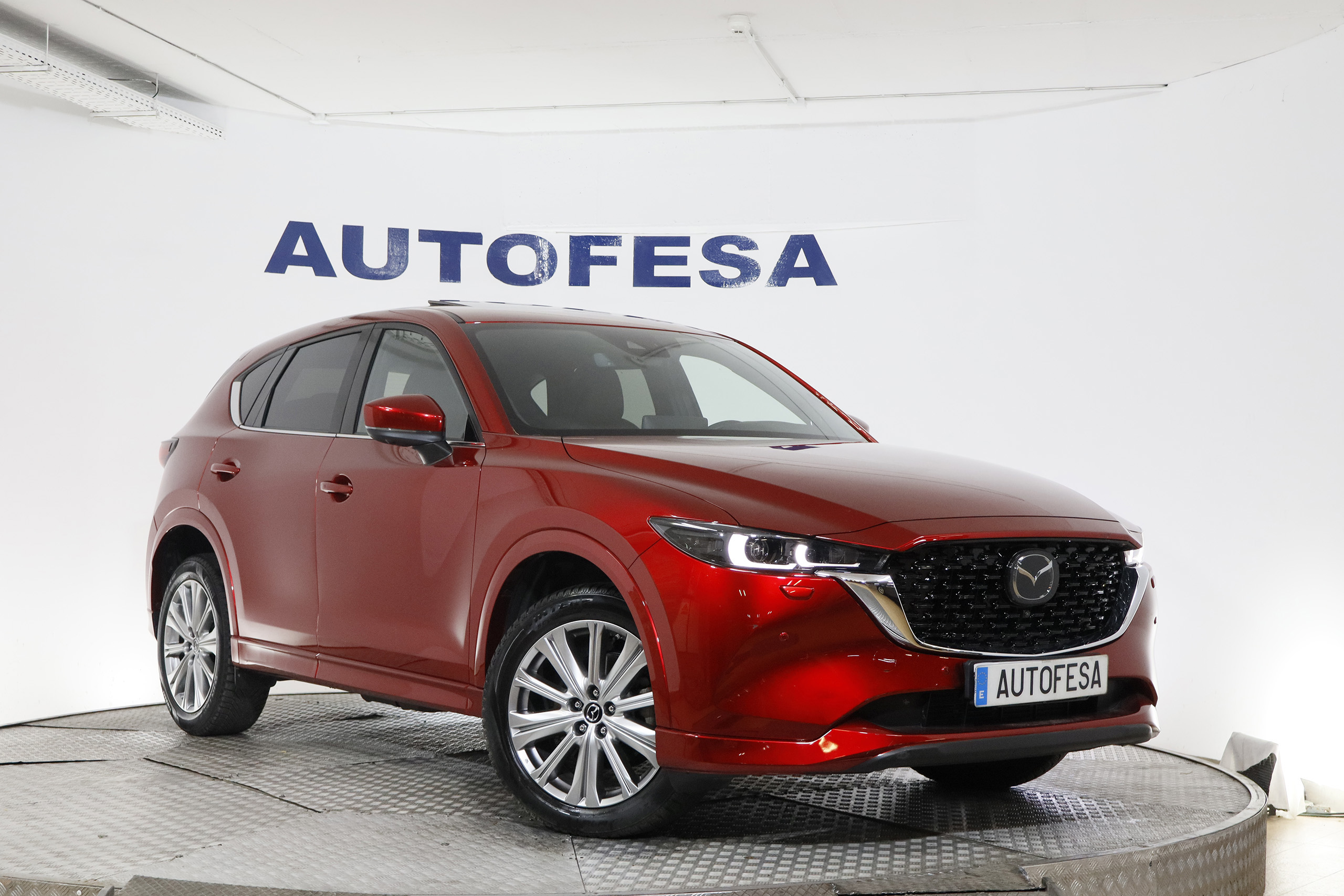 Mazda Cx-5 2.2 SKYACTIV-D AWD SIGNATURE 150CV AUTO 5P # IVA DEDUCIBLE, TECHO ELE, NAVY, CUERO foto 3