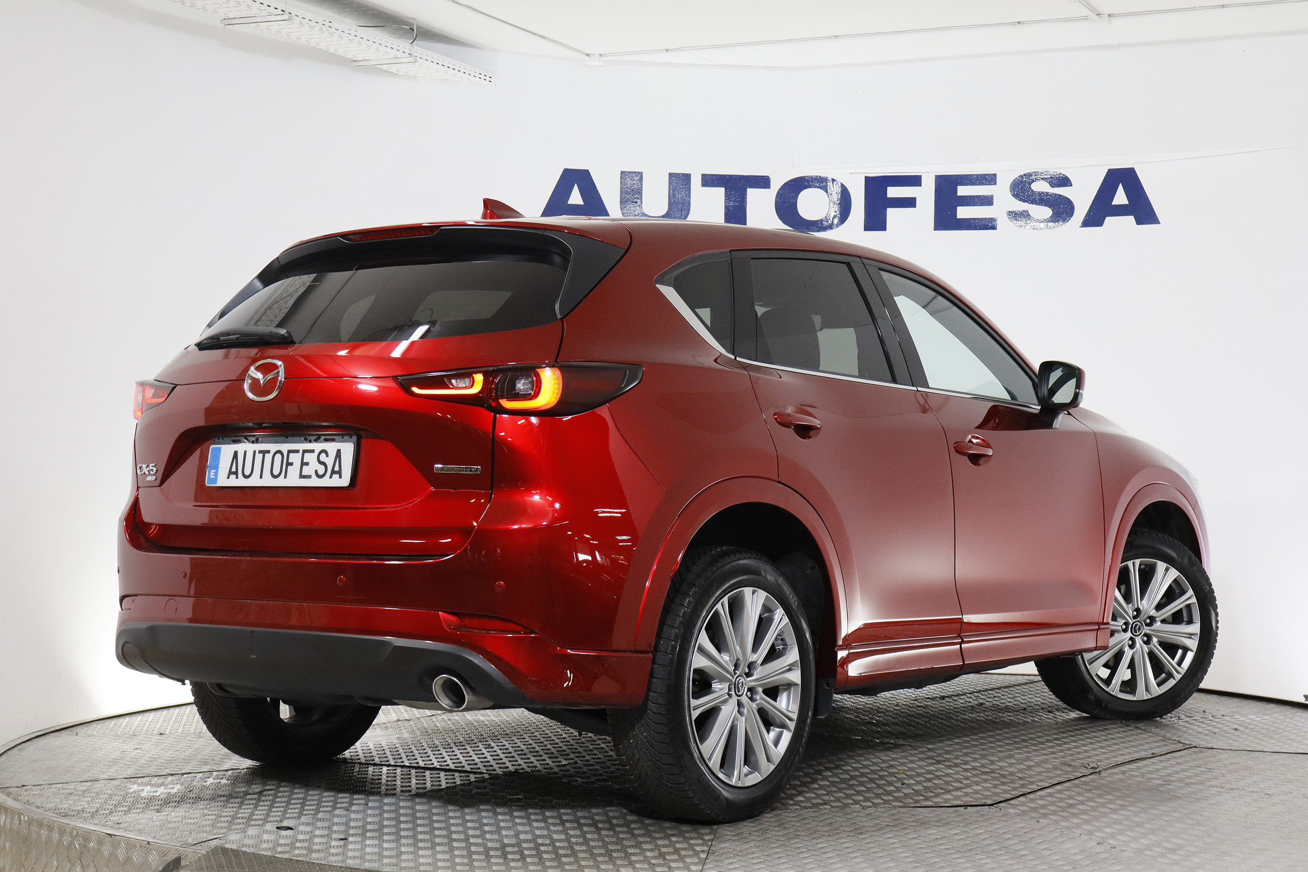 Mazda Cx-5 2.2 SKYACTIV-D AWD SIGNATURE 150CV AUTO 5P # IVA DEDUCIBLE, TECHO ELE, NAVY, CUERO foto 9