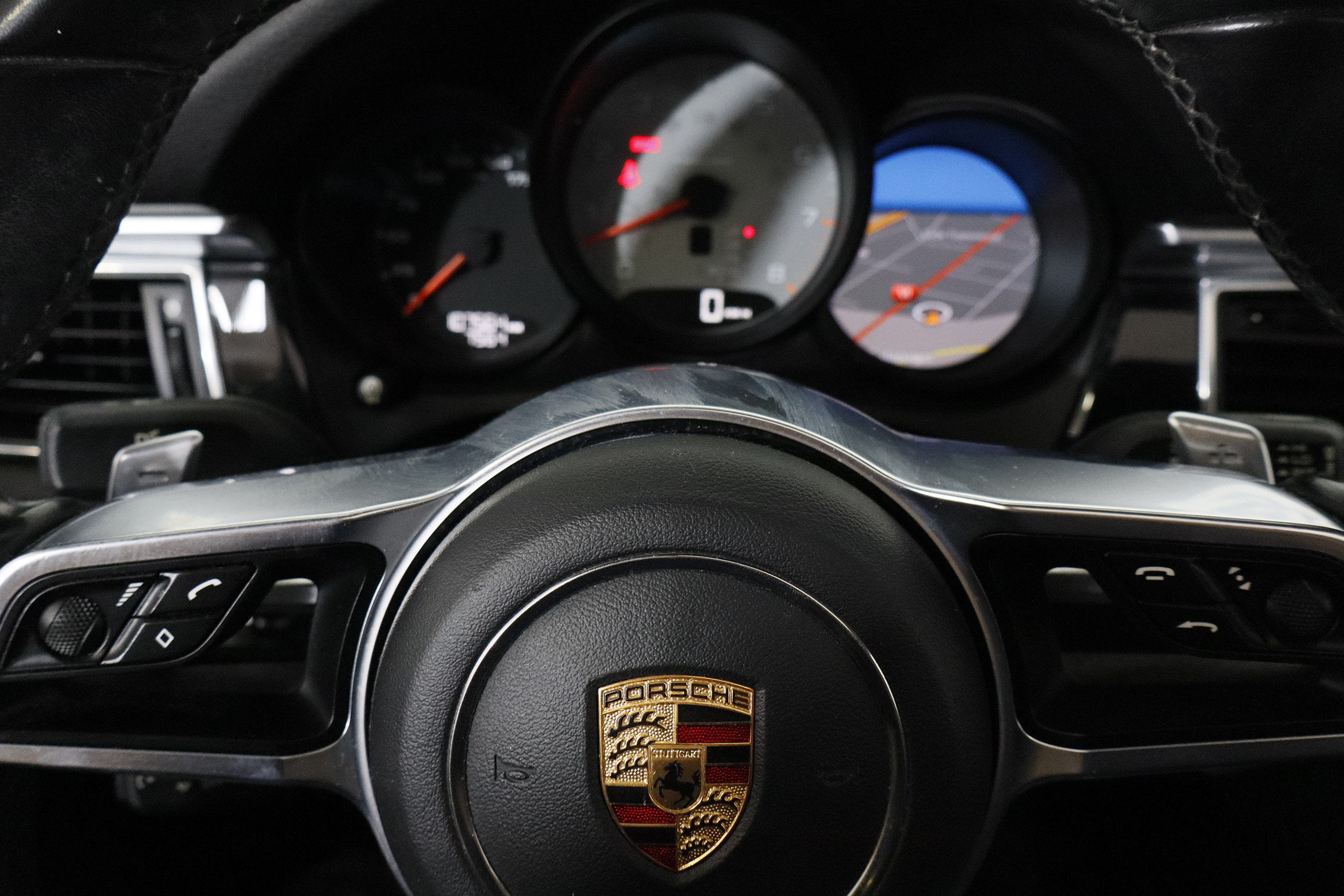 Porsche Macan 3.0 340CV AUTO 5P # TECHO ELE PANORAMICO, NAVY, CUERO, LIBRO DE REVISIONES foto 15